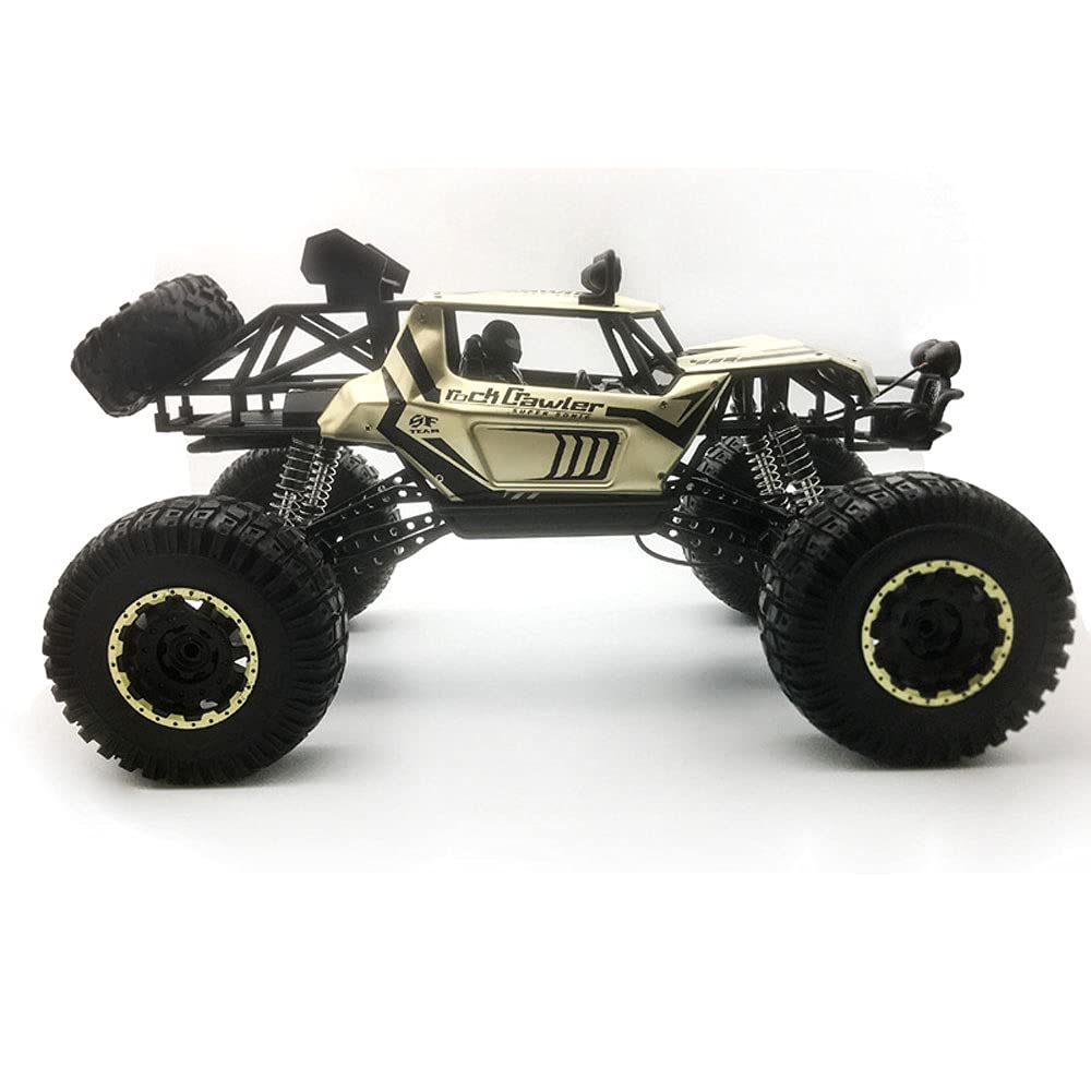 1:8 Scale Alloy Off-Road RC Car - 4WD Remote Control Monster Truck with Die-Cast Body | Super Large Remote Control Vehicle for All Terrain Climbing & Drifting | Perfect Gift for Boys & Kids | Outdoor Play, Backyard Racing & Off-Road Adventures