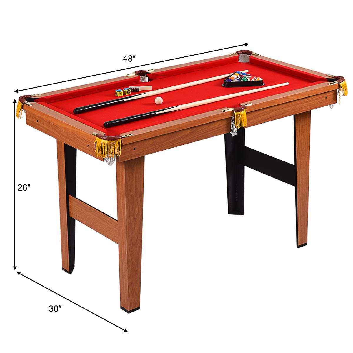 Gymax Mini Pool Table - 24