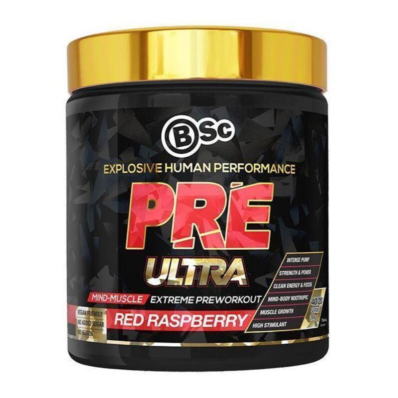 BSc Bodyscience Pre Ultra - Premium Pre-Workout Supplement for Enhanced Energy & Performance | Ideal for Gym, Fitness & Bodybuilding Training