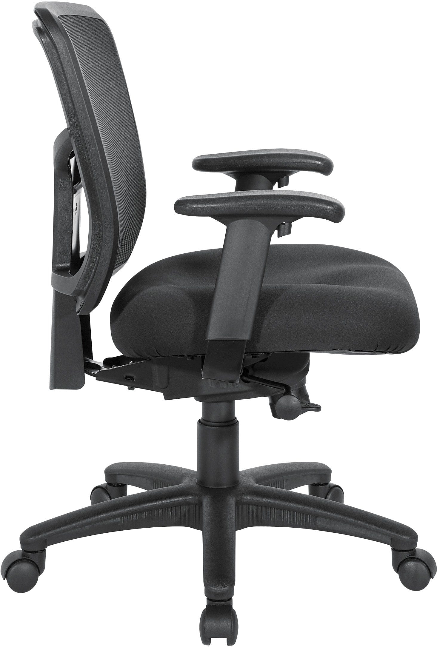 Office Star ProGrid® Mesh Back Manager's Chair with Lumbar Support - Ergonomic Office Chair for Back Pain Relief, Adjustable Height & Tilt, Swivel Rolling Desk Chair for Home & Office Workspace [92553]