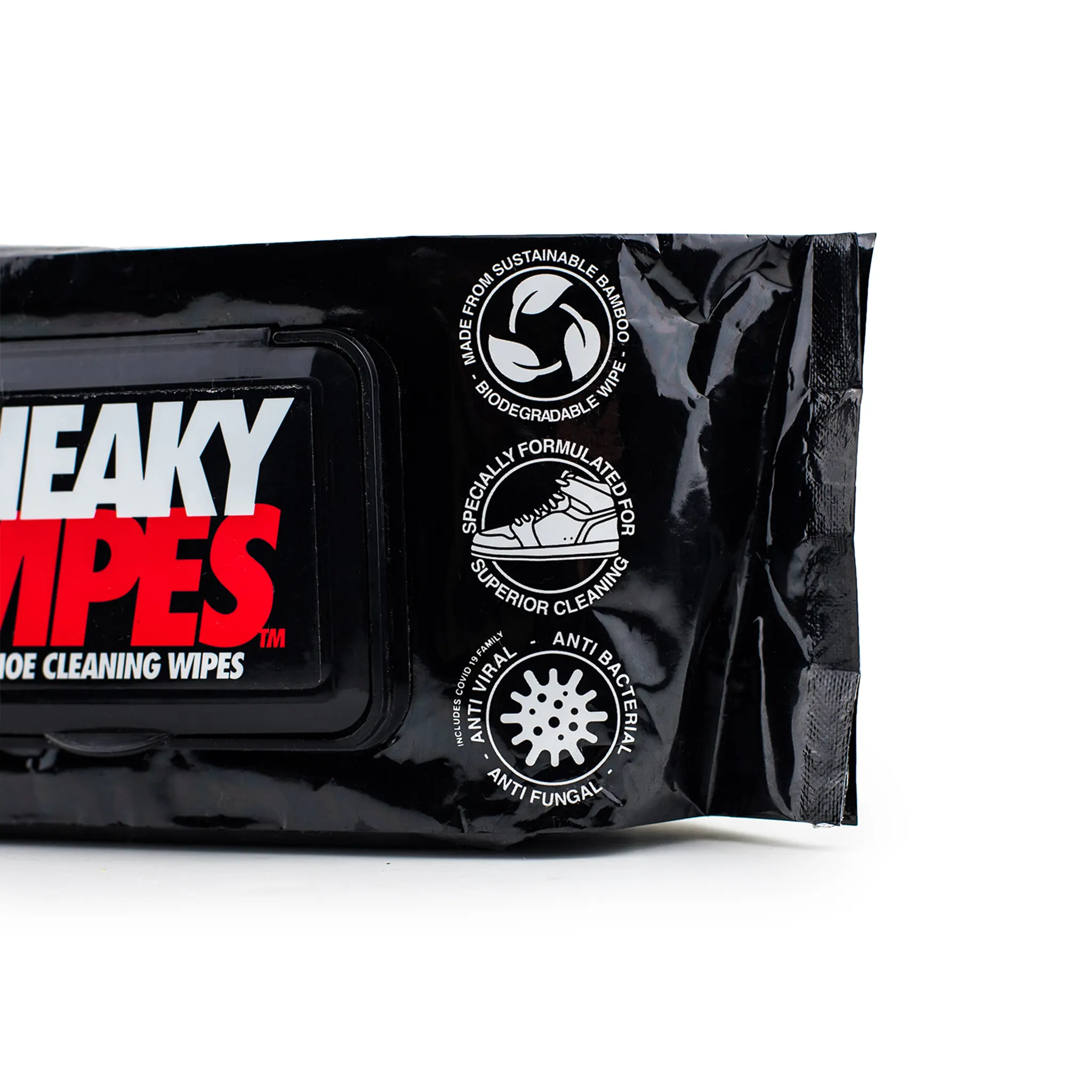 Sneaky Wipes - Premium Shoe & Sneaker Cleaning Wipes (50 Count) - Quick & Easy Footwear Care for Gym, Work & Everyday Use
