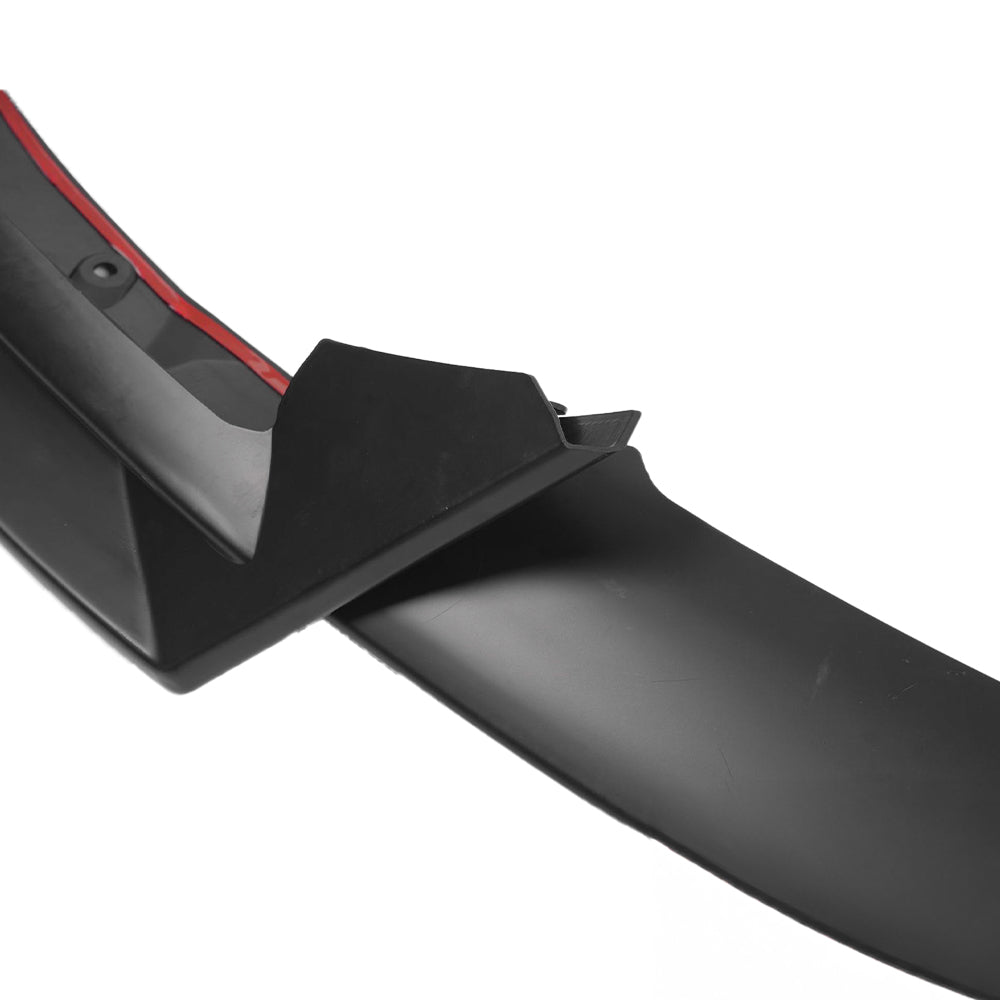 High-Performance Front Lip Spoiler for Tesla Model 3 (2017-2023) - ABS Plastic Body Kit in Glossy Black, Matte Black & Carbon Fiber | Enhance Aerodynamics & Sporty Look for Daily Driving & Car Shows