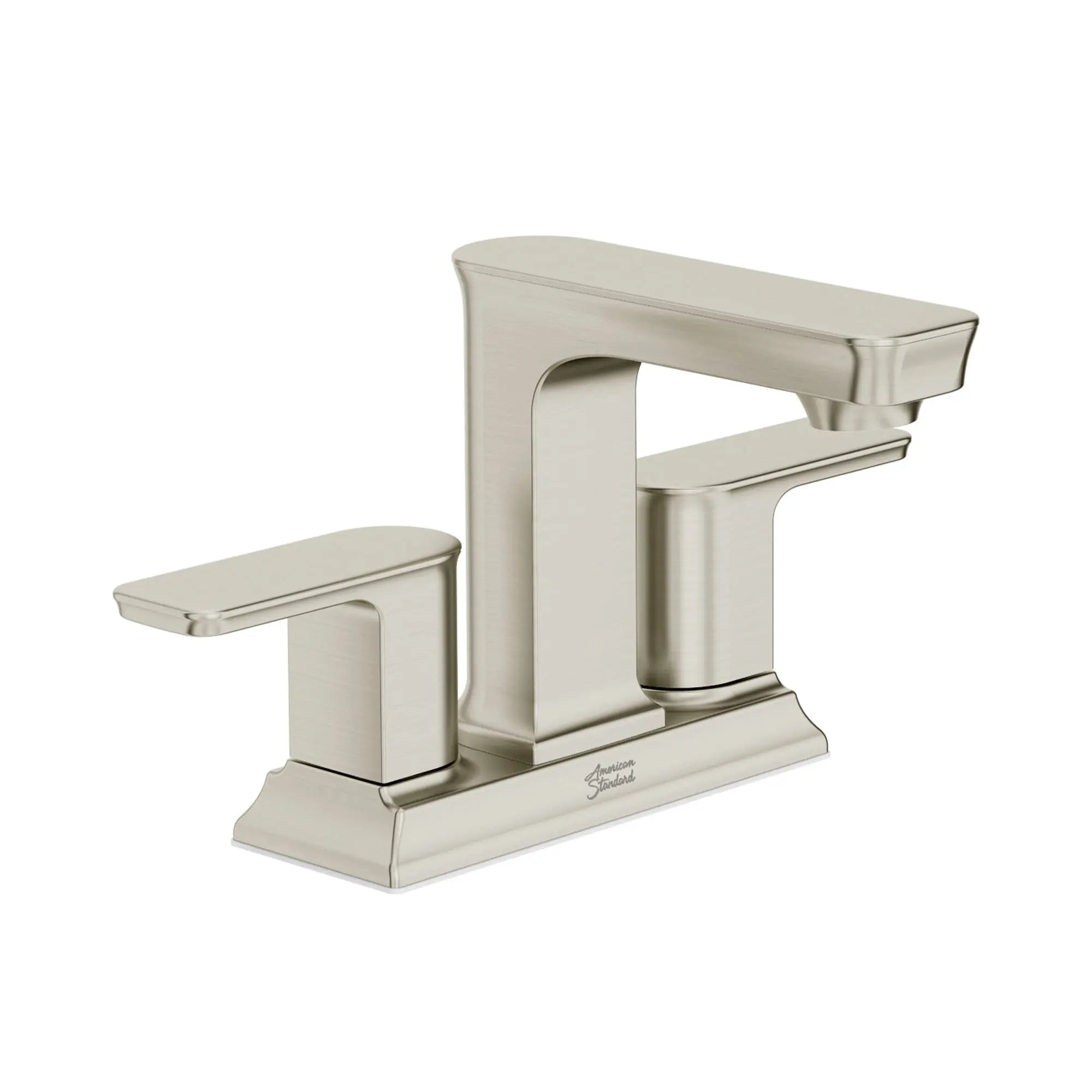 Forsey® 4 Inch Centerset 2 Handle Bathroom Faucet - 1.2 GPM/4.5 LPM Water-Saving Design with Lever Handles - Perfect for Bathroom Vanity Sink and Powder Room Installation