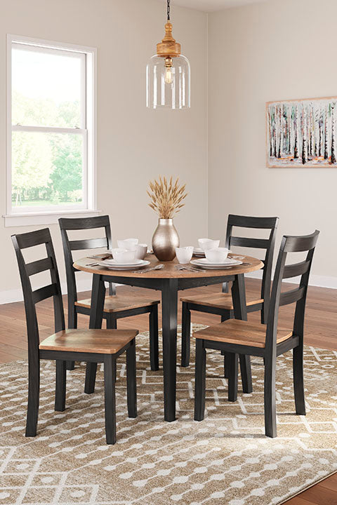 Georgina Round Table - Elegant Modern Dining Table for Home & Office | Perfect for Family Gatherings, Dinner Parties & Workspace