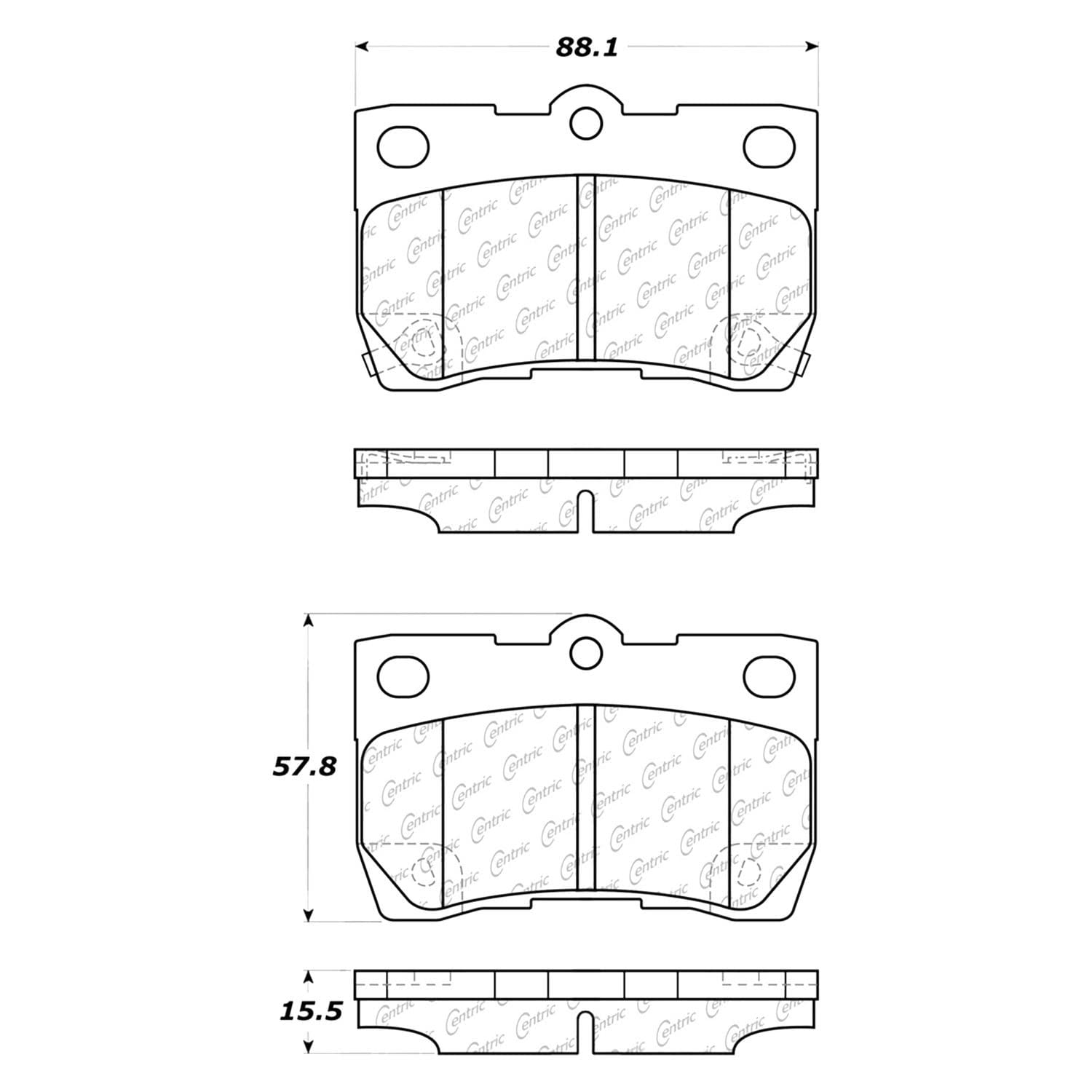 High-Performance Disc Brake Pads for Cars & Trucks - Durable & Quiet Braking for Daily Commute & Off-Road Adventures