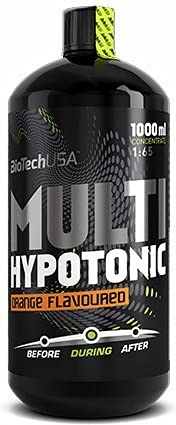 BioTechUSA Multi Hypotonic Sports Drink - Orange Flavor, 1000ml | Electrolyte Replenishment & Hydration for Athletes | Perfect for Workouts, Running & Post-Exercise Recovery