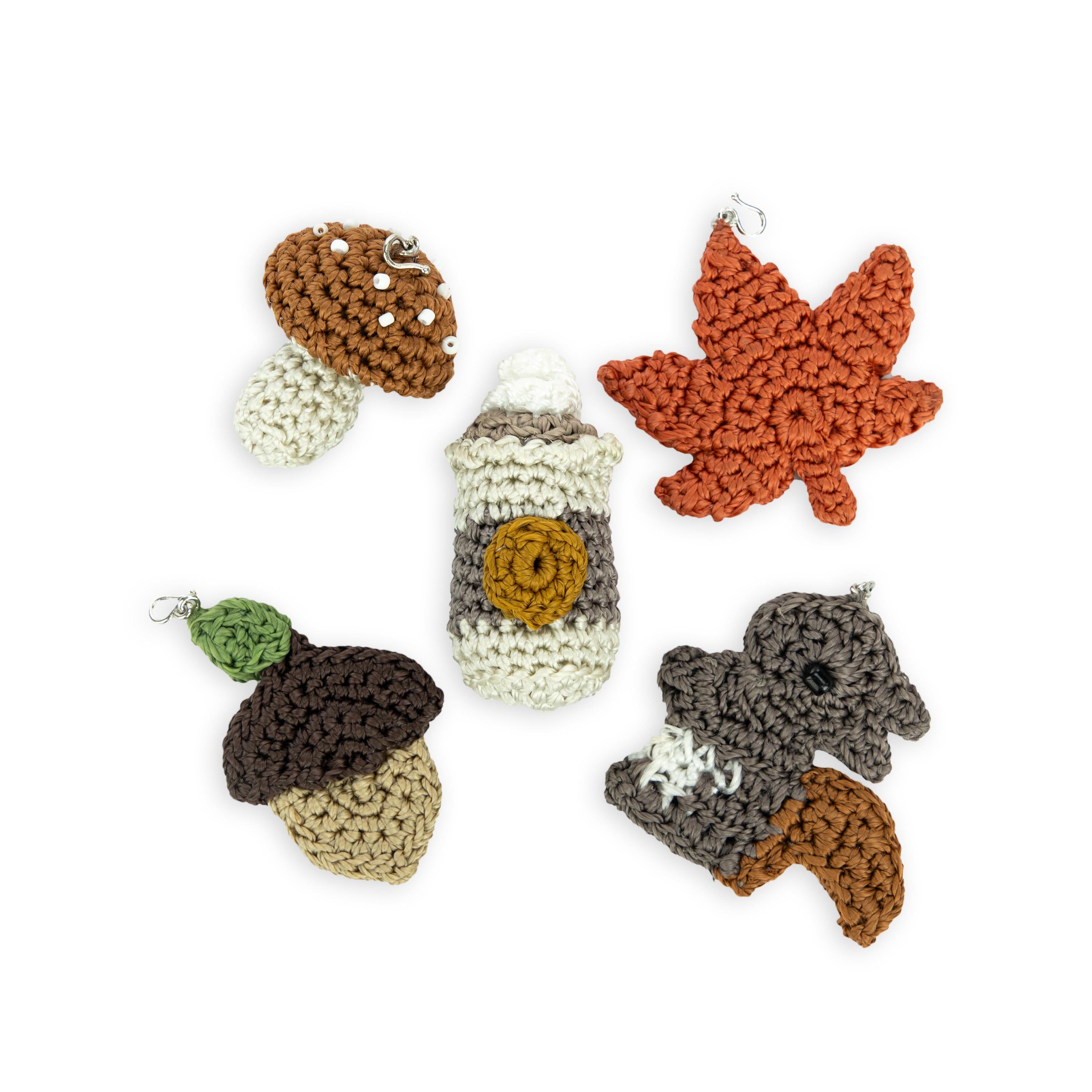 Yarnicharmz 5 Pack - Premium Quality Yarn Charms for Knitting & Crocheting - Perfect for DIY Crafts, Scrapbooking, and Jewelry Making