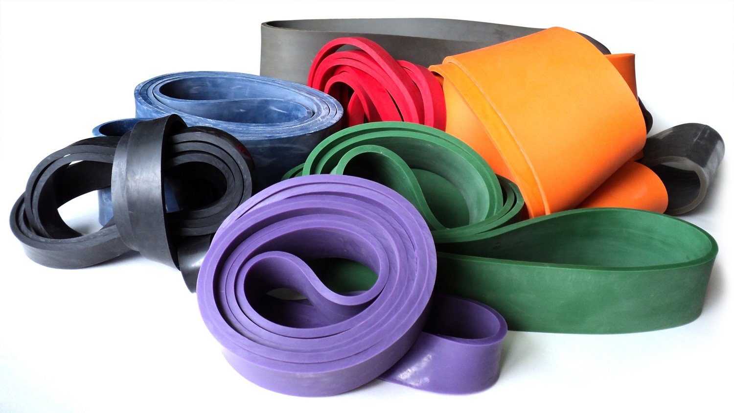Prism Fitness Smart Super Strength Resistance Band - Light, Purple | Workout, Yoga, Physical Therapy & Home Gym Equipment for Men & Women