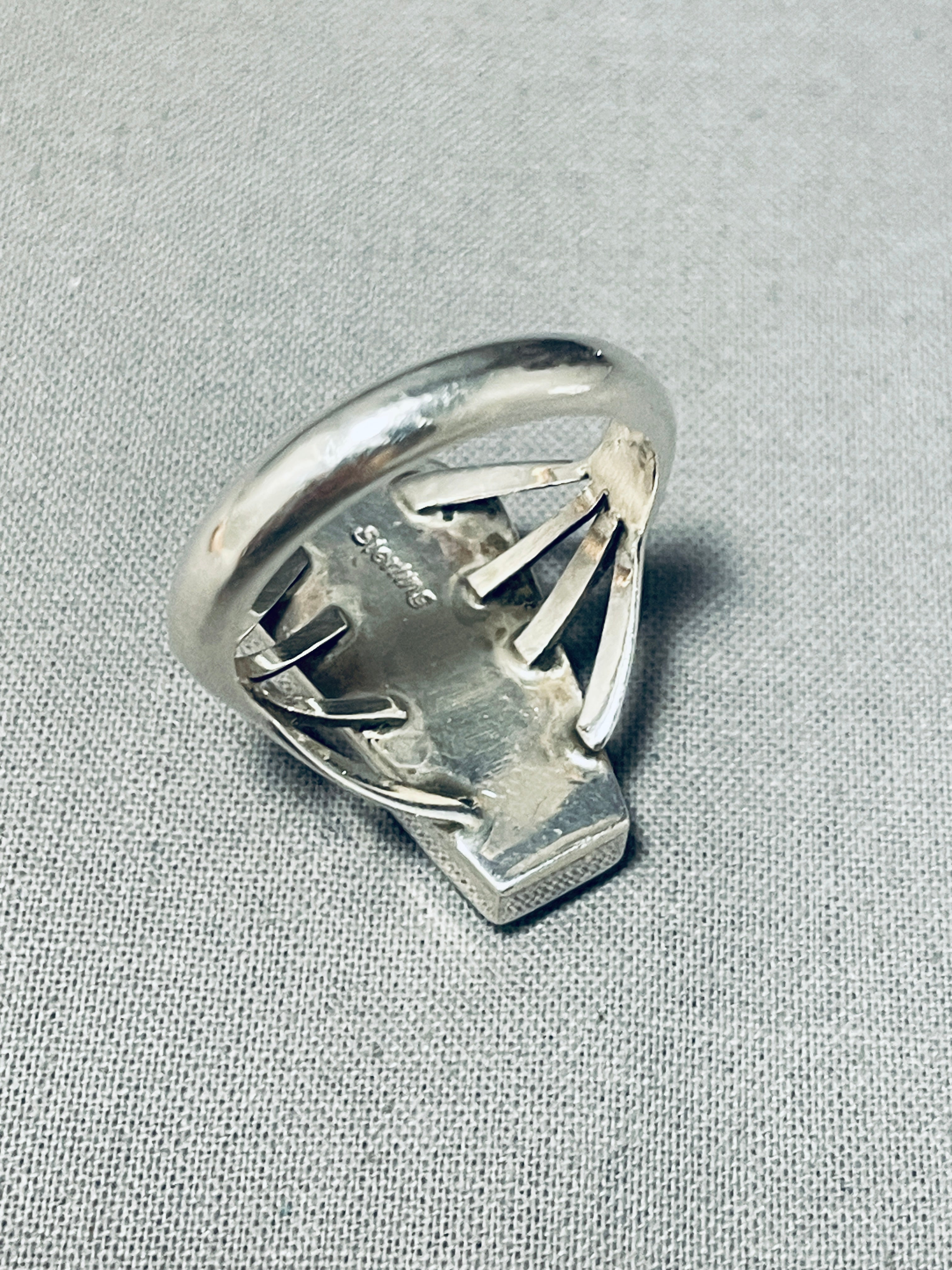 Navajo Opal Sugilite Sterling Silver Ring - Handmade Native American Jewelry for Women - Perfect for Weddings, Gifts & Spiritual Healing