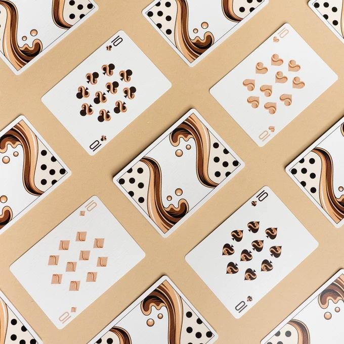Premium Boba Tea Themed Playing Cards - 52 Deck with Unique Bubble Tea Designs | Perfect for Game Nights, Parties, and Gifts