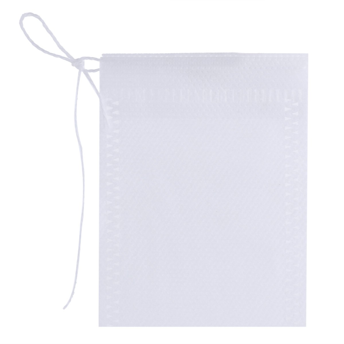 CHICTRY 200-Pack Disposable Tea Filter Bags - Empty Cotton Drawstring Tea Infuser Pouches for Loose Leaf Tea, Herbal Powder & Coffee | DIY Scented Tea, Home Brewing & Office Use