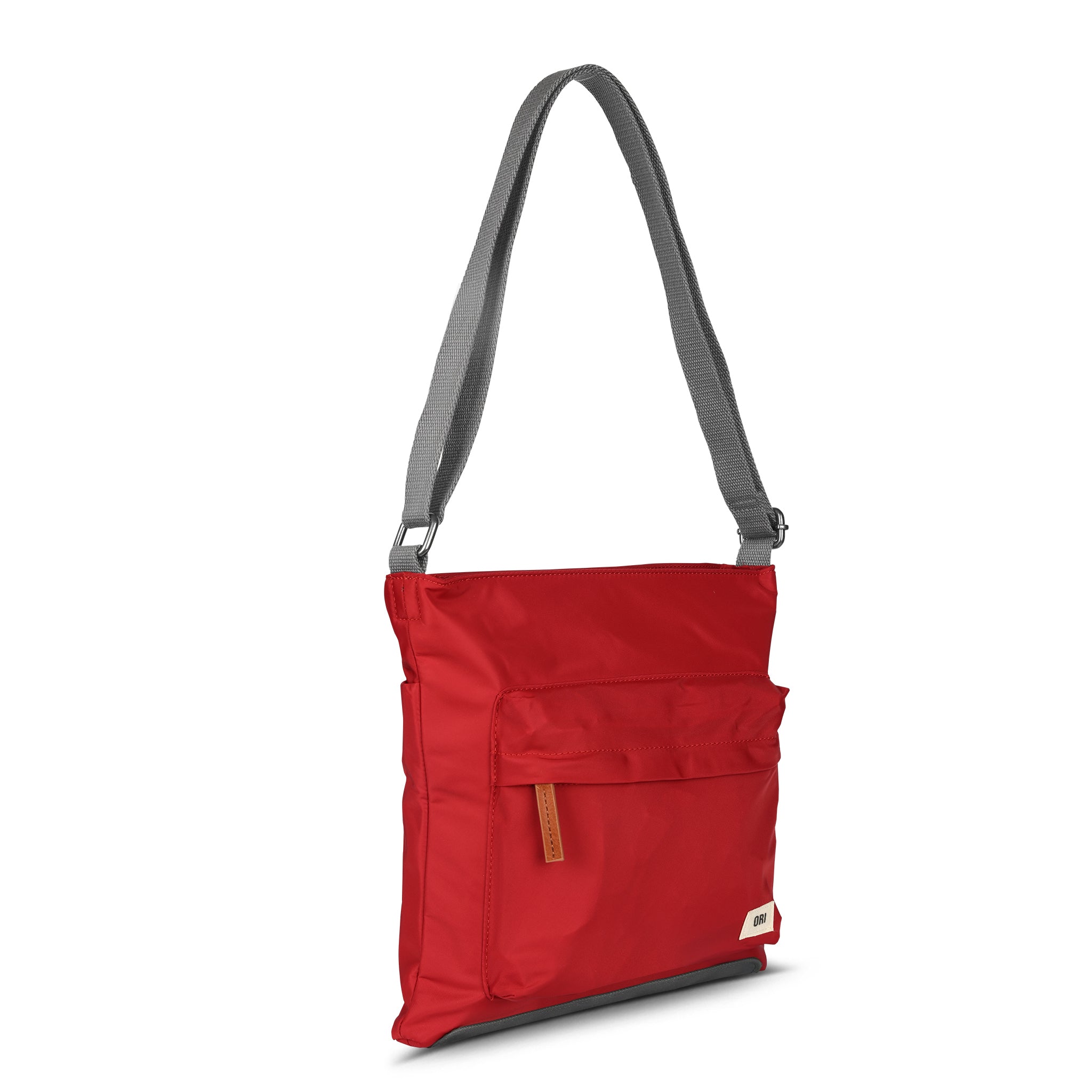 Kennington B Cranberry Recycled Nylon Backpack - Eco-Friendly Water-Resistant Laptop Bag for Work, Travel & School | Sustainable Durable Unisex Daypack