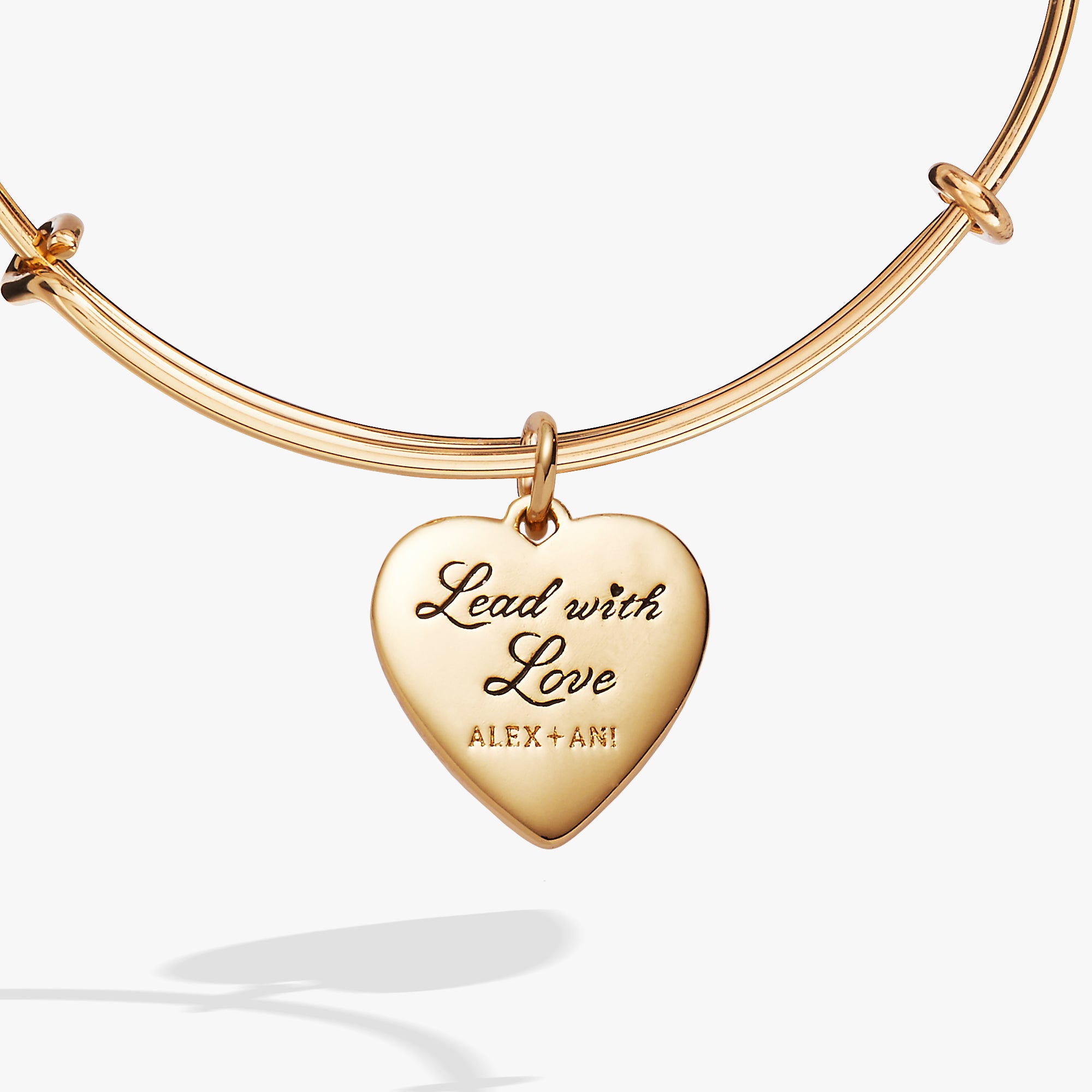 Heartburst Charm Bangle Bracelet for Women - Elegant Gold Plated Heart Pendant Jewelry Gift for Valentine's Day, Anniversary & Special Occasions