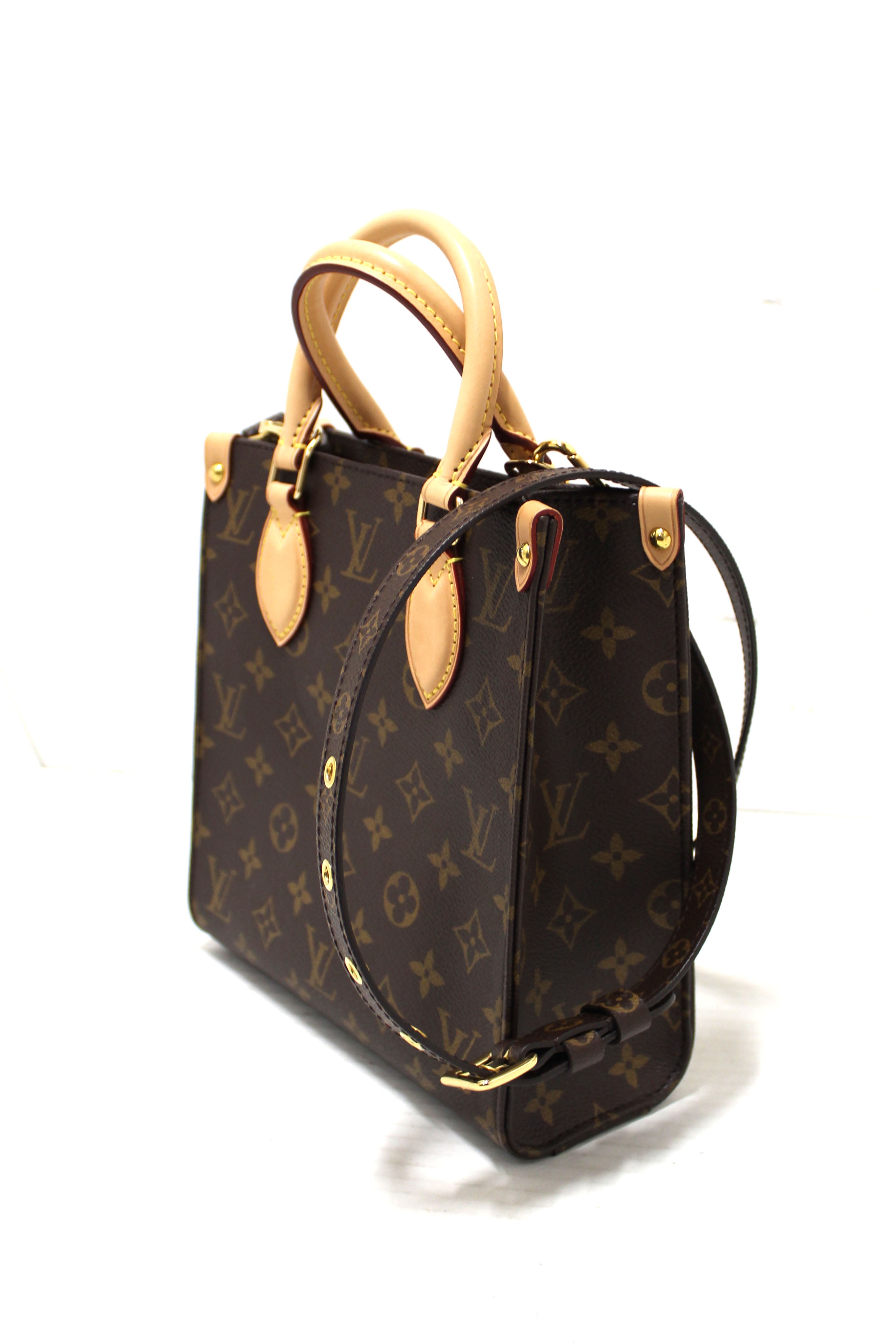 Authentic Louis Vuitton Monogram Sac Plat BB Crossbody Bag - Luxury Designer Handbag for Women, Perfect for Work, Travel & Everyday Use