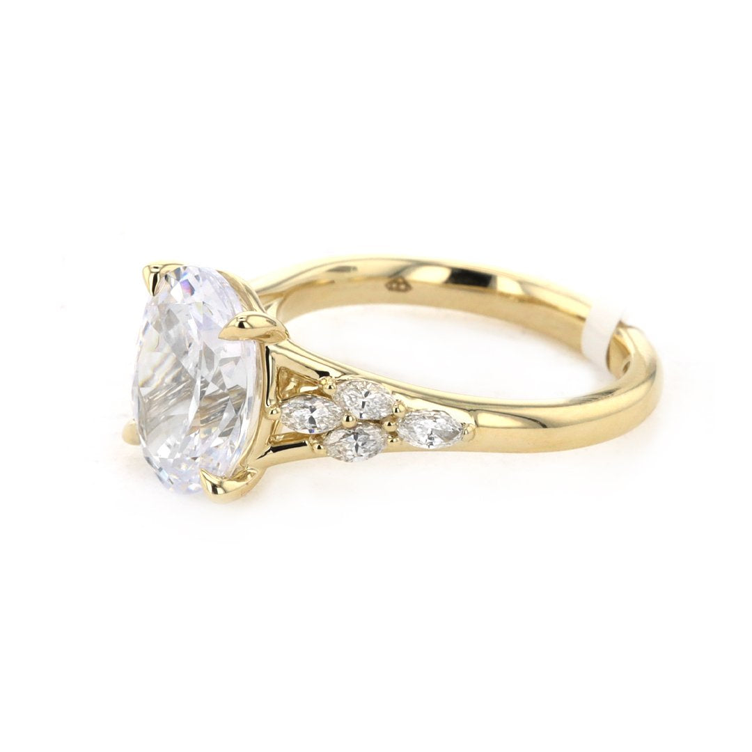 0.40 Carat Diamond Solitaire Engagement Ring for Women - Elegant Wedding Band, Proposal Gift, Anniversary Jewelry for Her - Perfect for Proposals, Weddings & Special Occasions