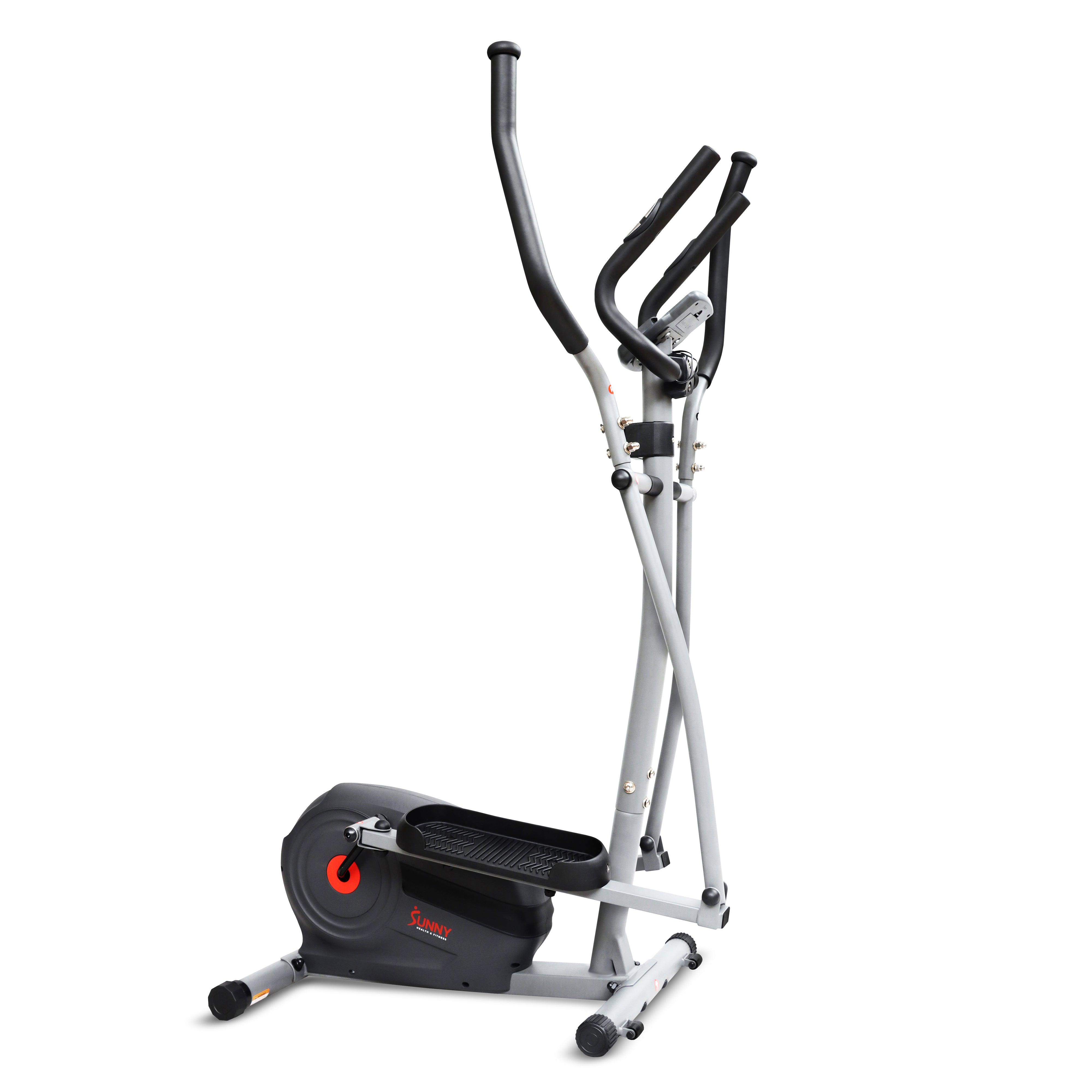 Smart Magnetic Elliptical Machine with SunnyFit® App - Bluetooth Connected Home Gym Equipment for Cardio & Full Body Workout - Perfect for Small Spaces & Home Fitness