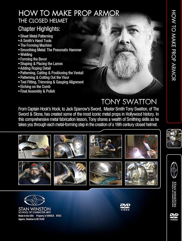Stan Winston Studio - How to Make Prop Armor DVD Tutorial | Step-by-Step Guide for Cosplay, Halloween Costumes & Movie Props | Perfect for DIY Costume Designers & Special Effects Artists