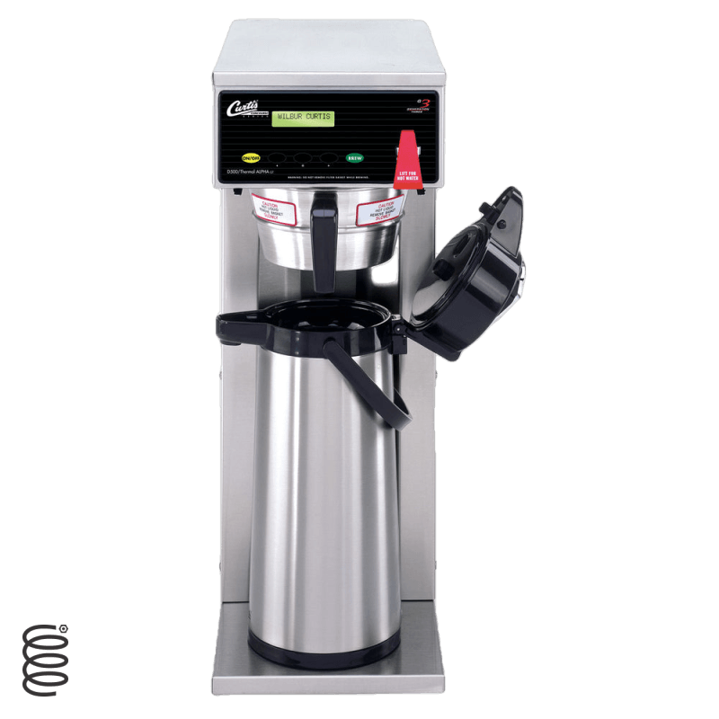 Premium G3 Airpot Single Tall 2.2L/2.5L Coffee Brewer with Gourmet Brew Basket - 110V Electric Commercial Coffee Maker for Offices, Restaurants & Events