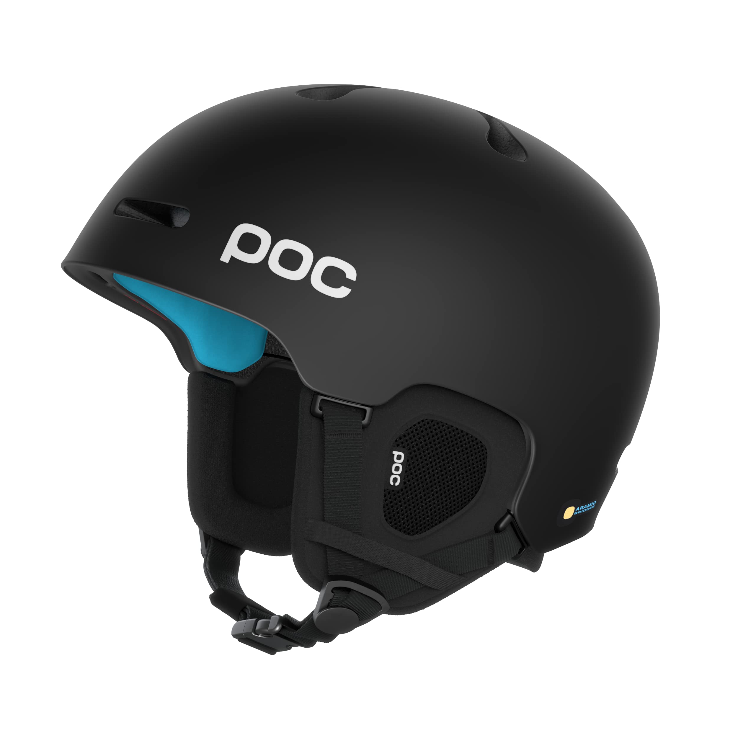 POC Fornix Spin Bike Helmet - Uranium Black - X-Small/Small - Lightweight & Ventilated Cycling Helmet for Road & Mountain Biking