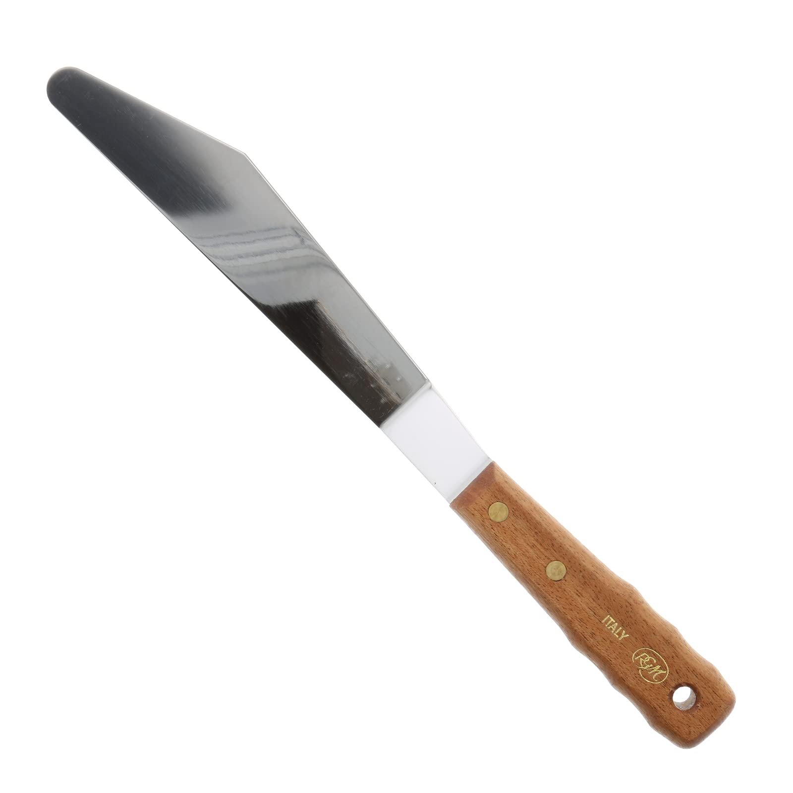RGM 8011 Professional Large Painting Spatula - 12 Inch Stainless Steel Palette Knife for Artists & DIY Home Decor Projects - Perfect for Oil Painting, Acrylics, Canvas Art & Wall Texture Design