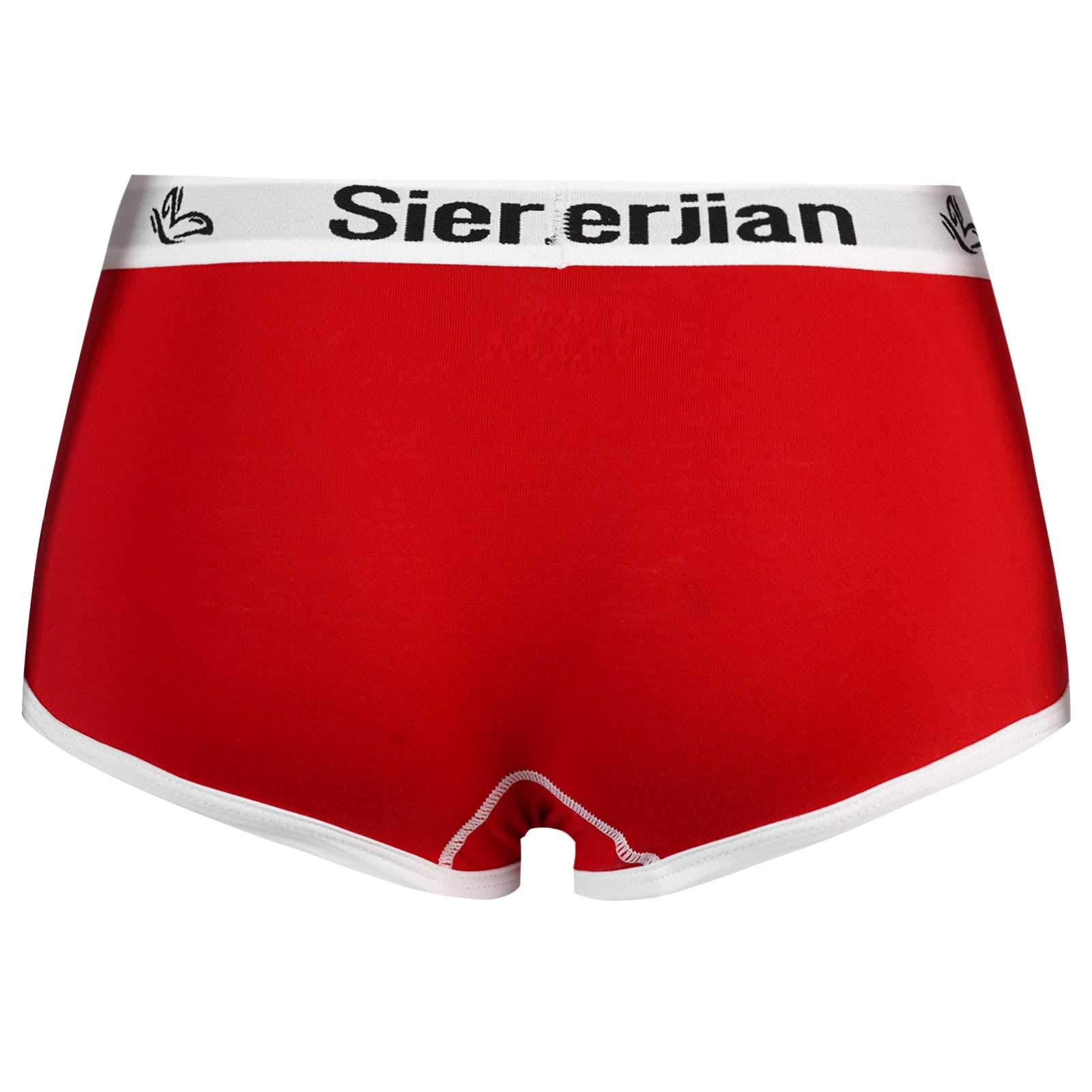 Women's Low Rise Sport Booty Shorts - Stretchy Spandex Yoga Running Workout Underwear - Perfect for Gym, Fitness & Lounge Wear