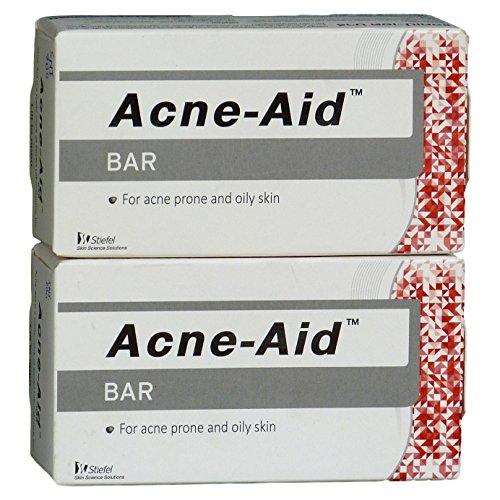 2-Pack Stiefel Acne-Aid Soap Bar (100g Each) - Deep Pore Cleansing for Acne & Oily Skin - Gentle Face Wash for Teens & Adults - Perfect for Daily Skincare Routine & Breakout Prevention