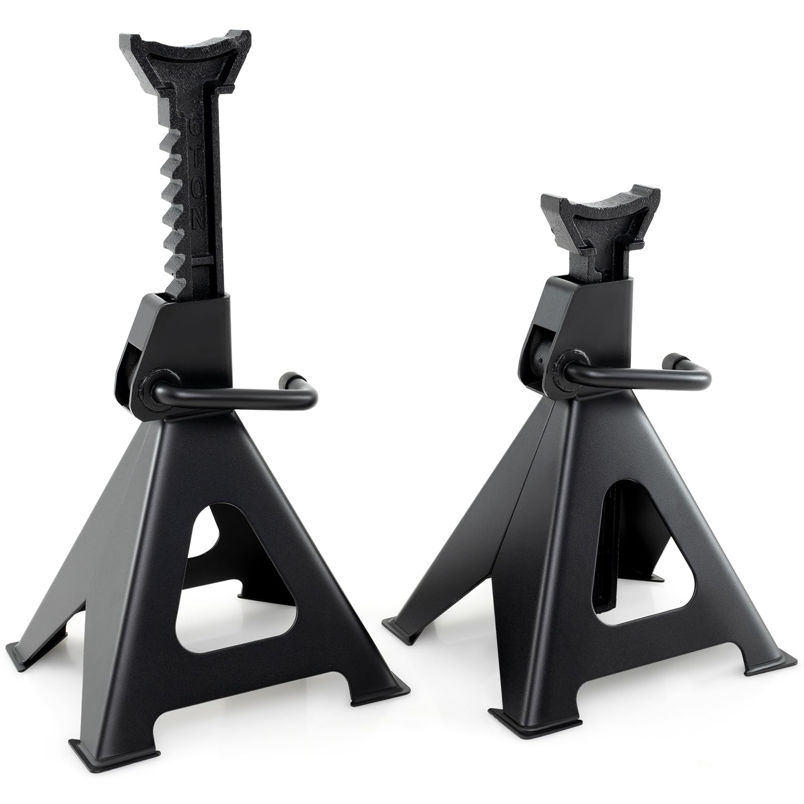 6 Ton Heavy Duty Steel Jack Stands - 4 Pack Adjustable Lift Jack for Car, Truck, SUV & Boat Trailer - Perfect for Vehicle Maintenance, Garage Repair & Emergency Roadside Support