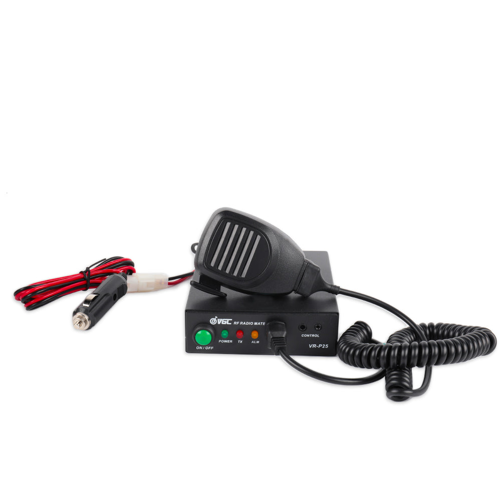 VGC VR P25U 400-470MHz Analog Radio Amplifier - High Power Signal Booster for Two-Way Radios, Walkie Talkies & Ham Radio Communication - Ideal for Outdoor Adventures, Security Teams & Emergency Response