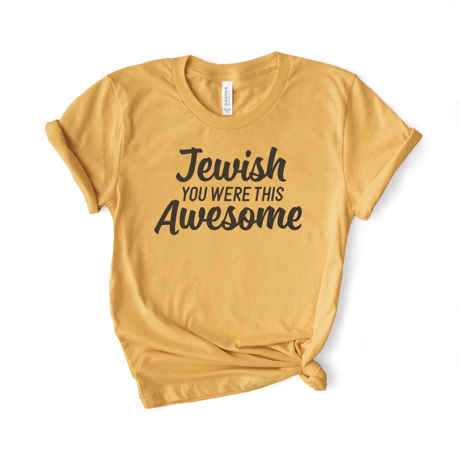 Funny Jewish Holiday T-Shirt - Hanukkah & Chanukah Gift Tee - Soft Unisex Cotton Shirt for Men & Women - Perfect for Hanukkah Parties, Family Gatherings & Jewish Celebrations