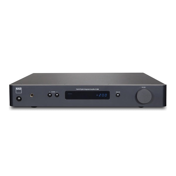 NAD C 338 Hybrid Digital DAC Amplifier - High-Fidelity Audio Amplifier with Built-in DAC for Home Theater & Music Listening | Perfect for Audiophiles & Home Entertainment Systems