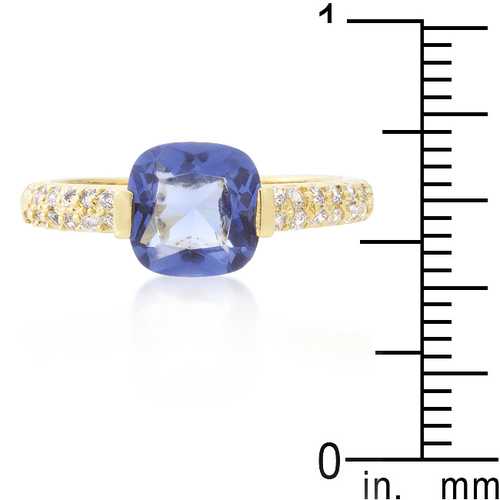 Light Purple Cushion Cut Cubic Zirconia Engagement Ring - Elegant Wedding & Proposal Jewelry for Women | Perfect for Anniversaries, Valentine's Day & Special Occasions