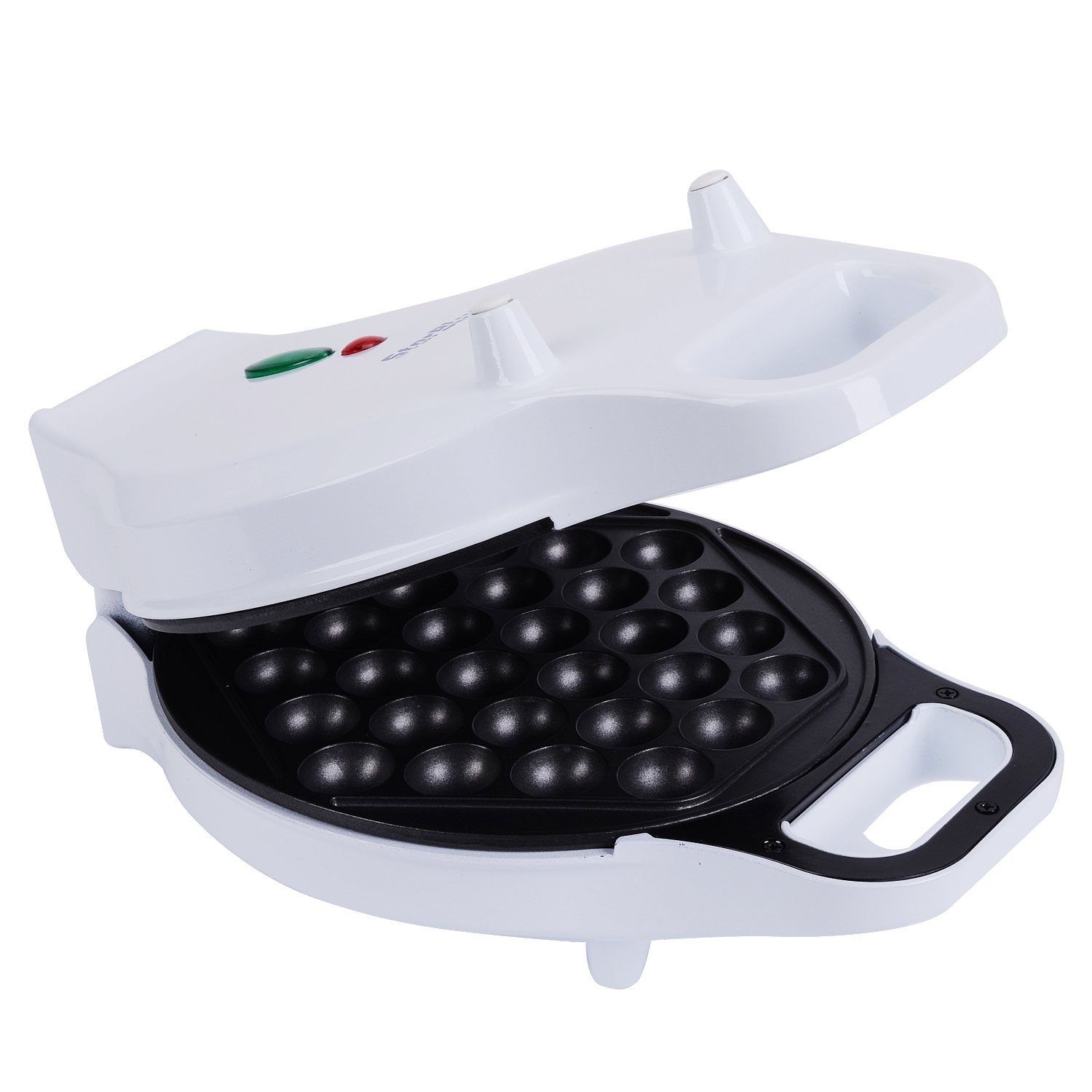 StarBlue Hong Kong Egg Waffle Maker - 760W Electric Bubble Waffle Iron with Recipe E-Book | Quick 5-Minute Hong Kong Style Egg Puffs | Perfect for Breakfast, Desserts & Party Snacks | 120V AC 60Hz