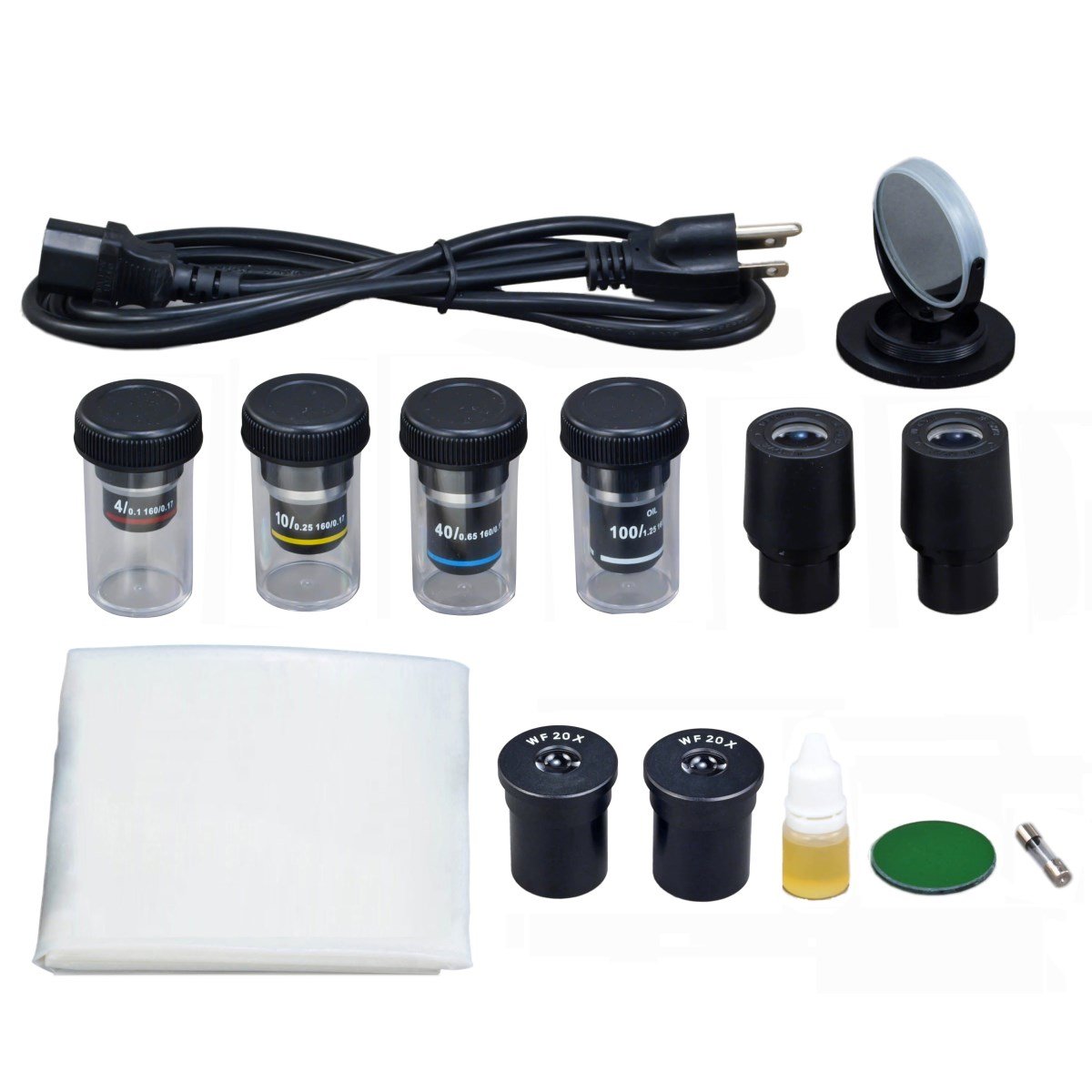 OMAX 40X-2000X Binocular Compound LED Microscope with 3MP USB Digital Camera for Lab Research, Classroom Education & Hobbyist Use