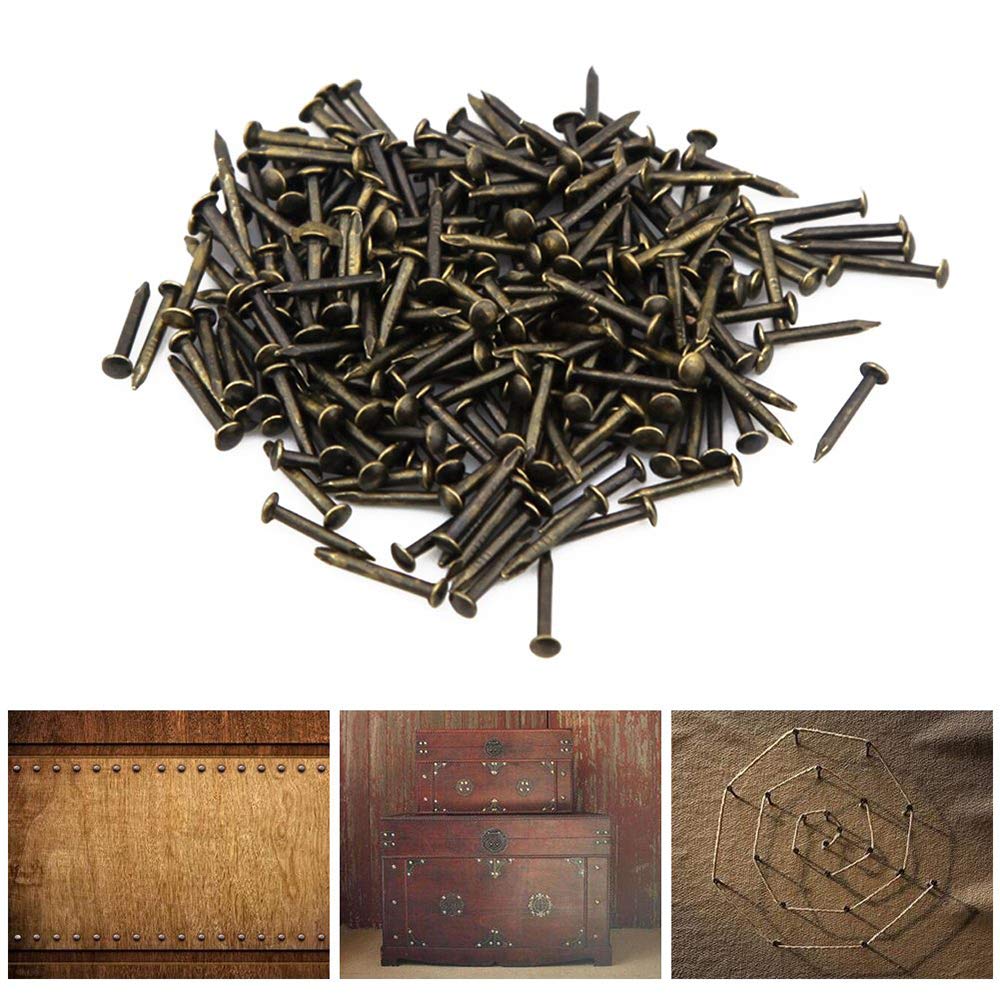 500PCS Small Round Head Nails - 1 X 10mm (0.04