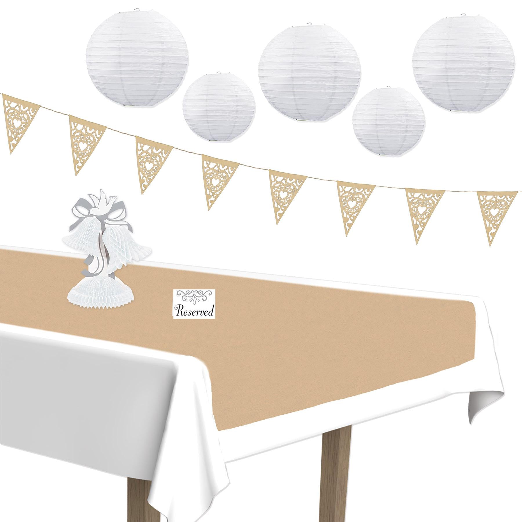 12 Pack Beistle Kraft Paper Table Roll - 18