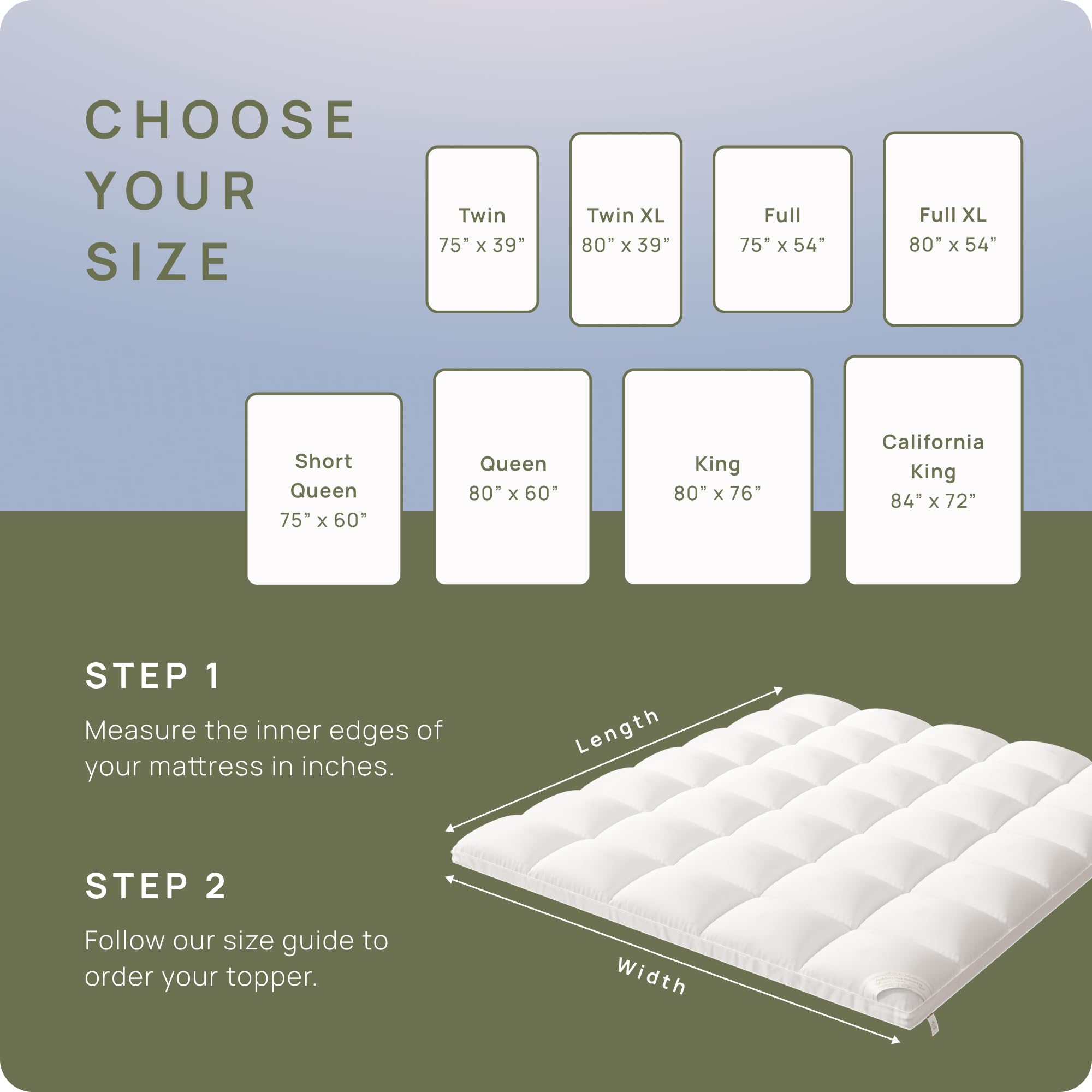 Extra Thick King Size Mattress Topper for Back Pain Relief & Cloud-Like Sleep - 1400GSM Cooling Plush Pillow Top Bed Topper for Firm Mattresses (Fits 6”-22”) - Perfect for Side Sleepers, Hot Sleepers & Pressure Point Relief