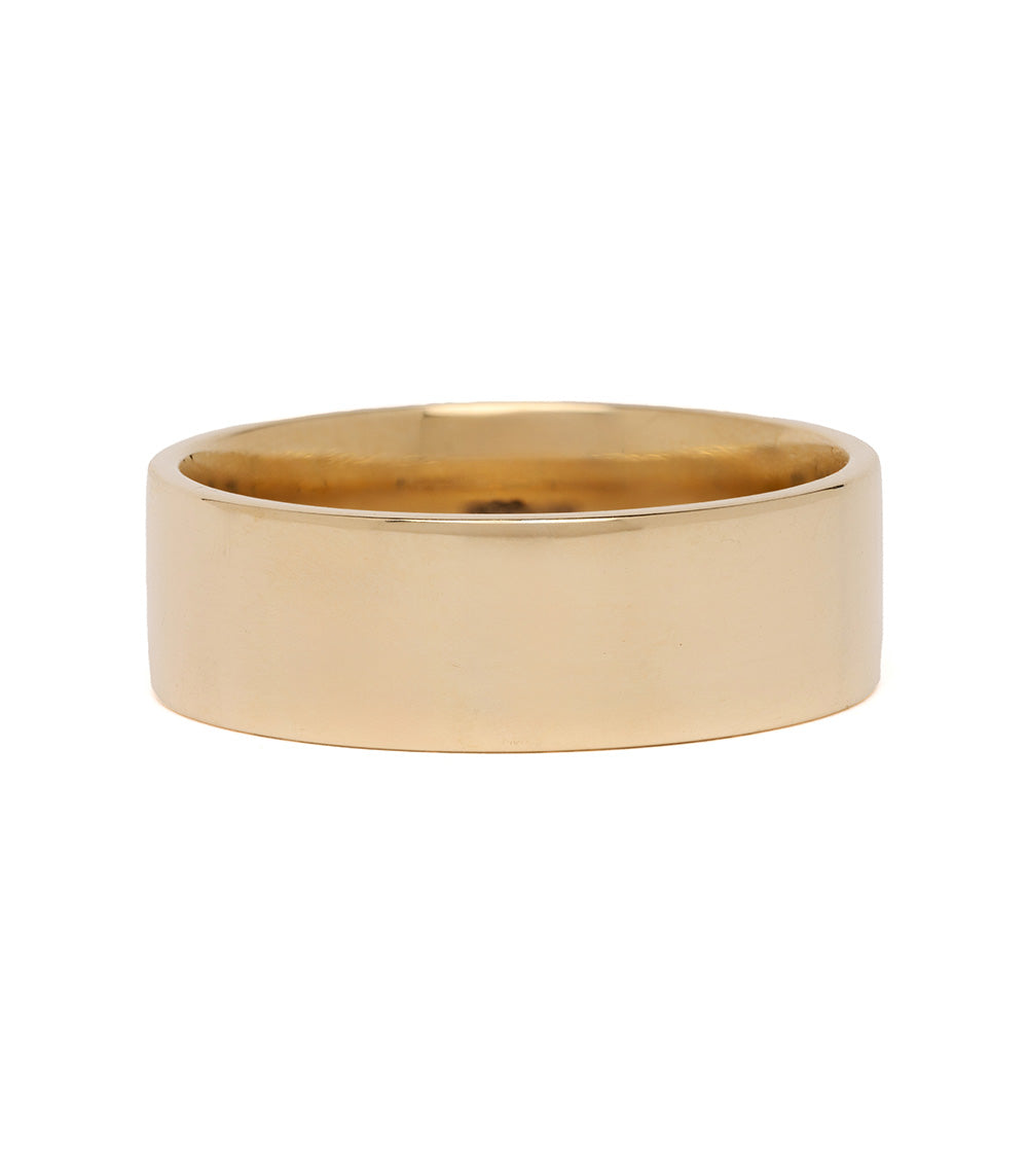 7MM Smooth Classic Wedding Band Ring - Durable & Comfortable for Men & Women - Perfect for Engagement, Anniversary & Everyday Wear