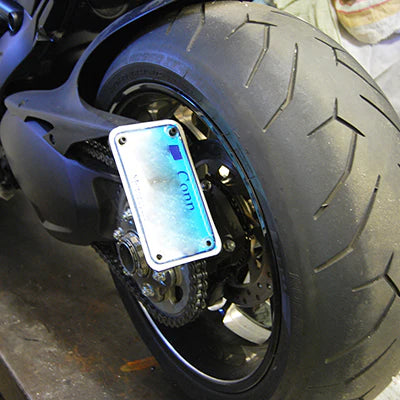 Ducati Diavel 2 Position Fender Eliminator Bracket (Side Mount) for 2010-2019 Models - Motorcycle Tail Tidy Kit for Cleaner Look & Improved Aerodynamics