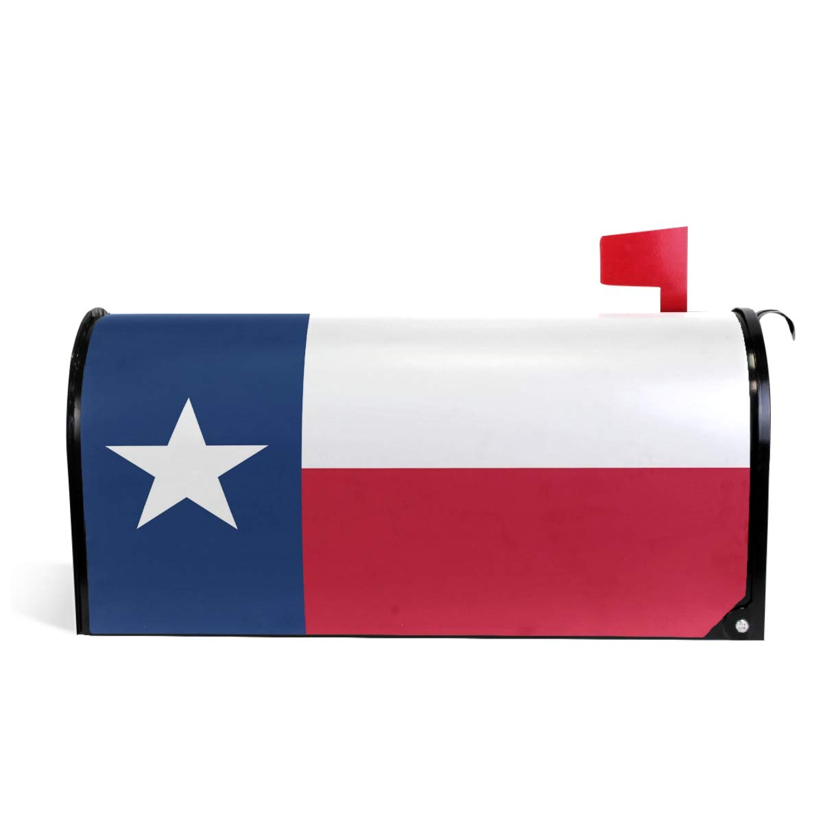 Texas State Flag Mailbox Cover - Magnetic, Weather-Resistant, 21