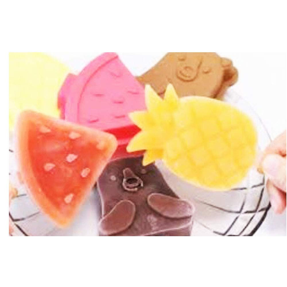 Premium Silicone Pineapple Popsicle Molds - BPA-Free, Reusable Ice Pop Makers for Homemade Frozen Treats - Perfect for Summer Snacks, Kids Parties & Healthy Desserts