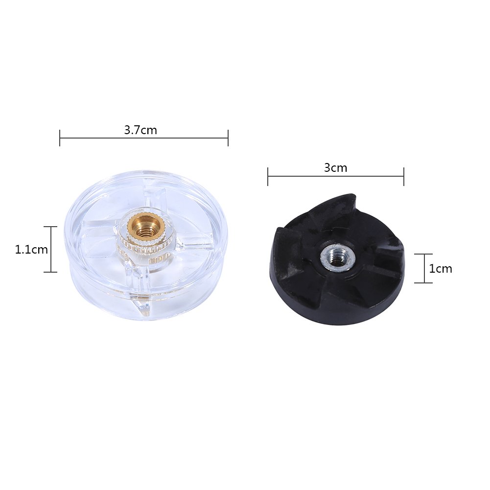 3-Piece Replacement Base Gears for Magic Bullet Blender 250W - Durable Blender Accessories for Smoothies, Shakes & Food Prep