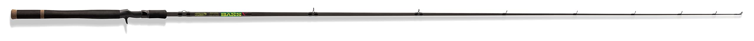St. Croix Bass X Casting Rod - High Performance Fishing Rod for Bass, Freshwater & Saltwater Angling | Ideal for Shore Fishing, Boat Fishing & Tournament Use