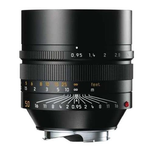 Leica 50mm f/0.95 ASPH Noctilux M Mount Lens - Black | Ultra Fast Aperture for Low Light Photography | Perfect for Portrait, Street & Night Photography