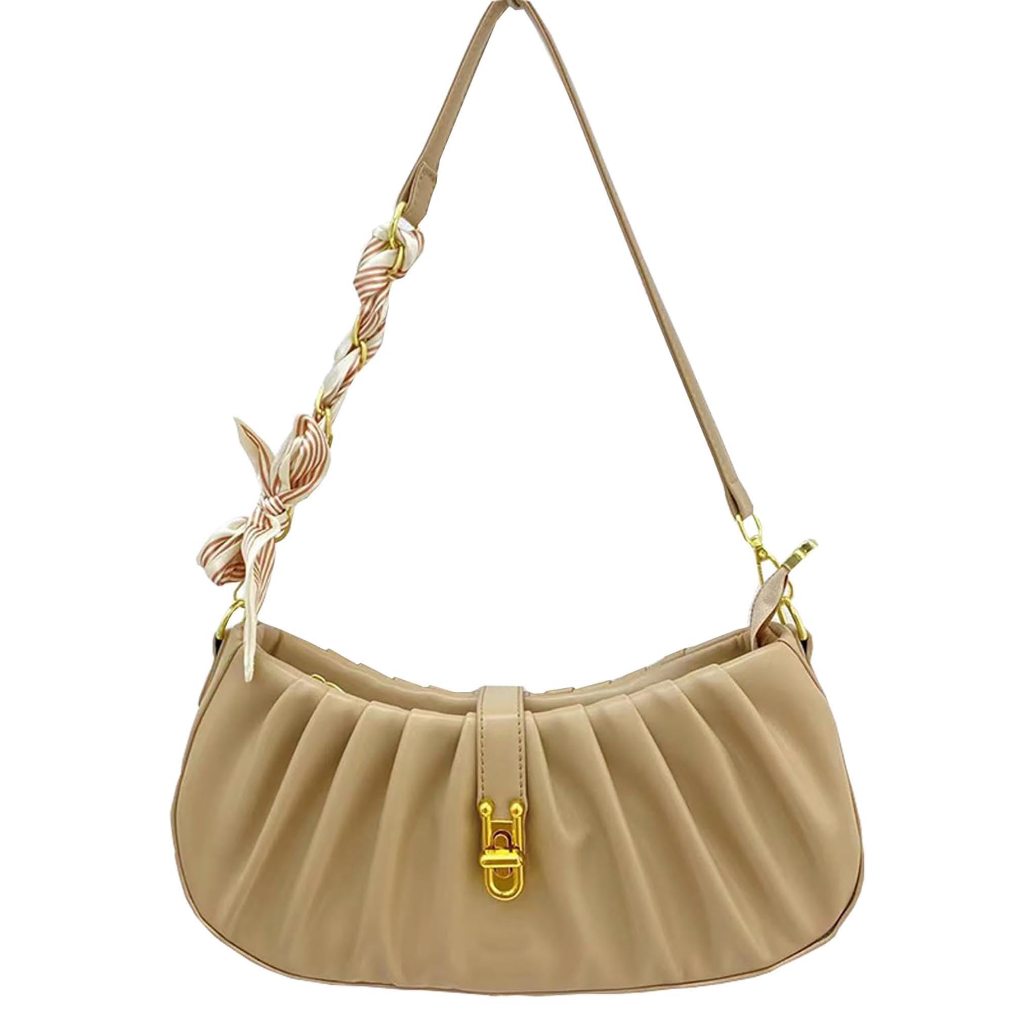 Stylish SIBY Pleated Handbags for Women - Trendy Crossbody & Shoulder Bags for Work, Travel & Evening Out