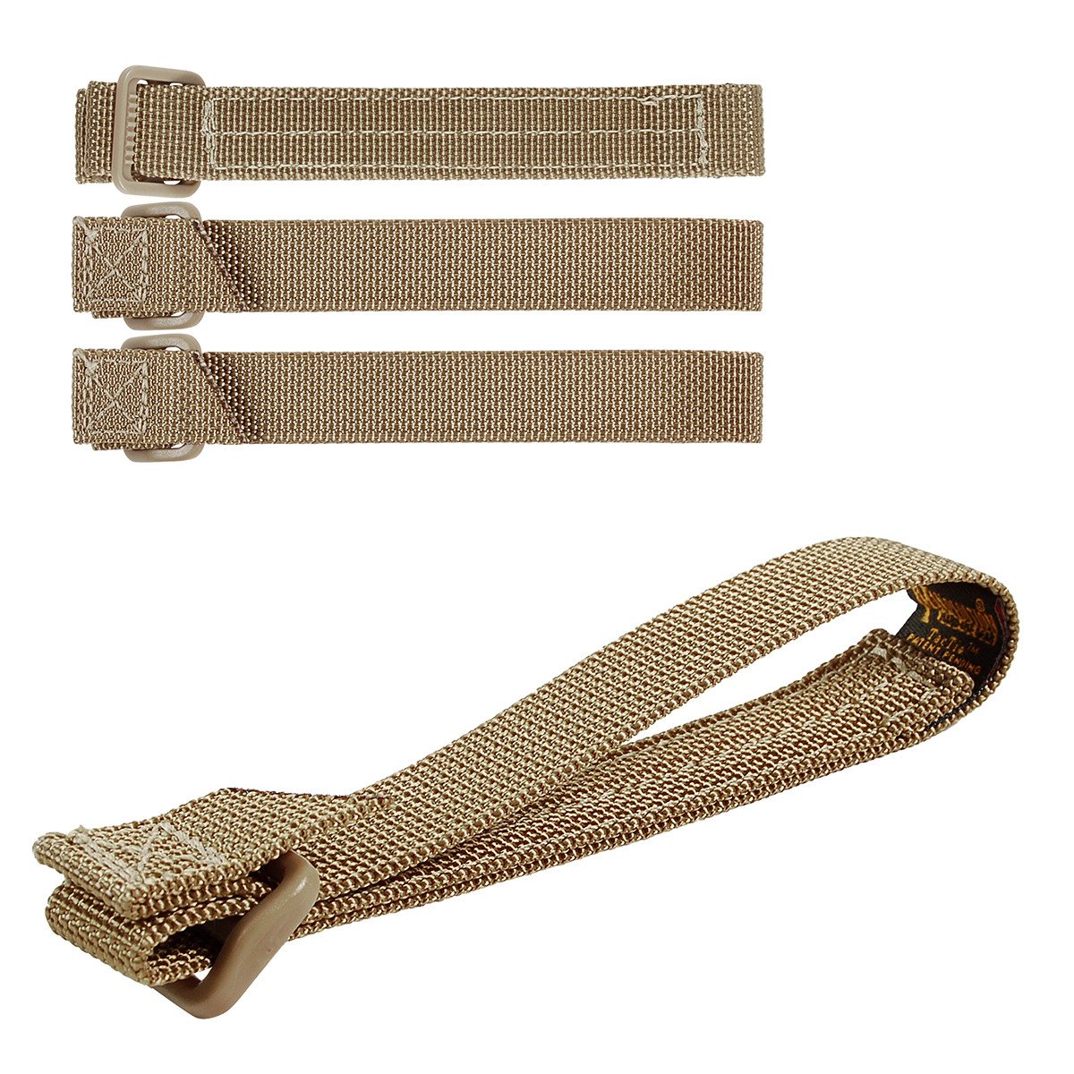 5 TacTie (Pack of 4) - Heavy Duty Reusable Cable Ties for Organizing Wires, Cords & Cables - Perfect for Home, Office, Workshop & Travel Use