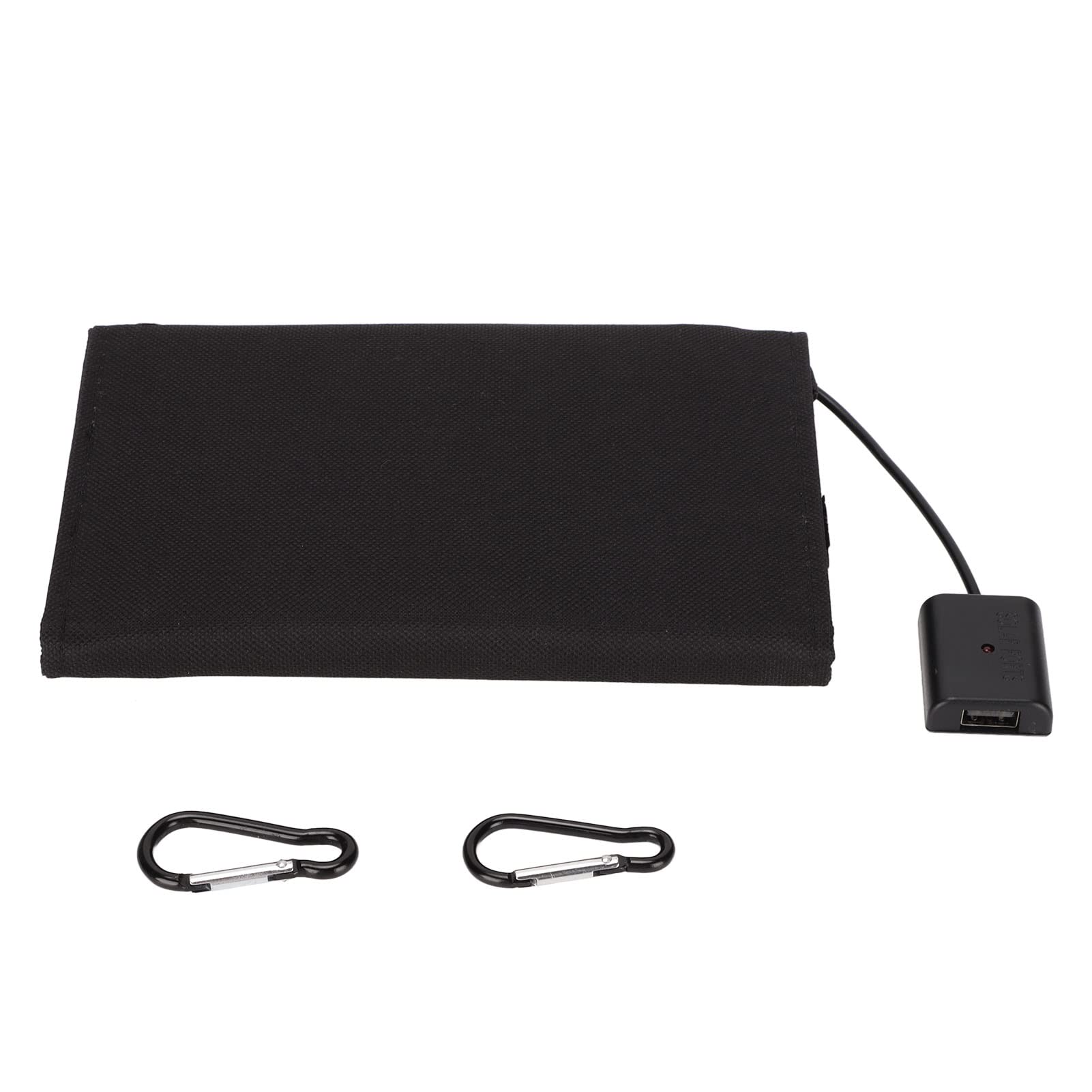 10W Portable Solar Charger - Waterproof & Lightweight PET Solar Panel for Outdoor, Emergency & Work - Perfect for Camping, Hiking, Power Outages & Off-Grid Adventures