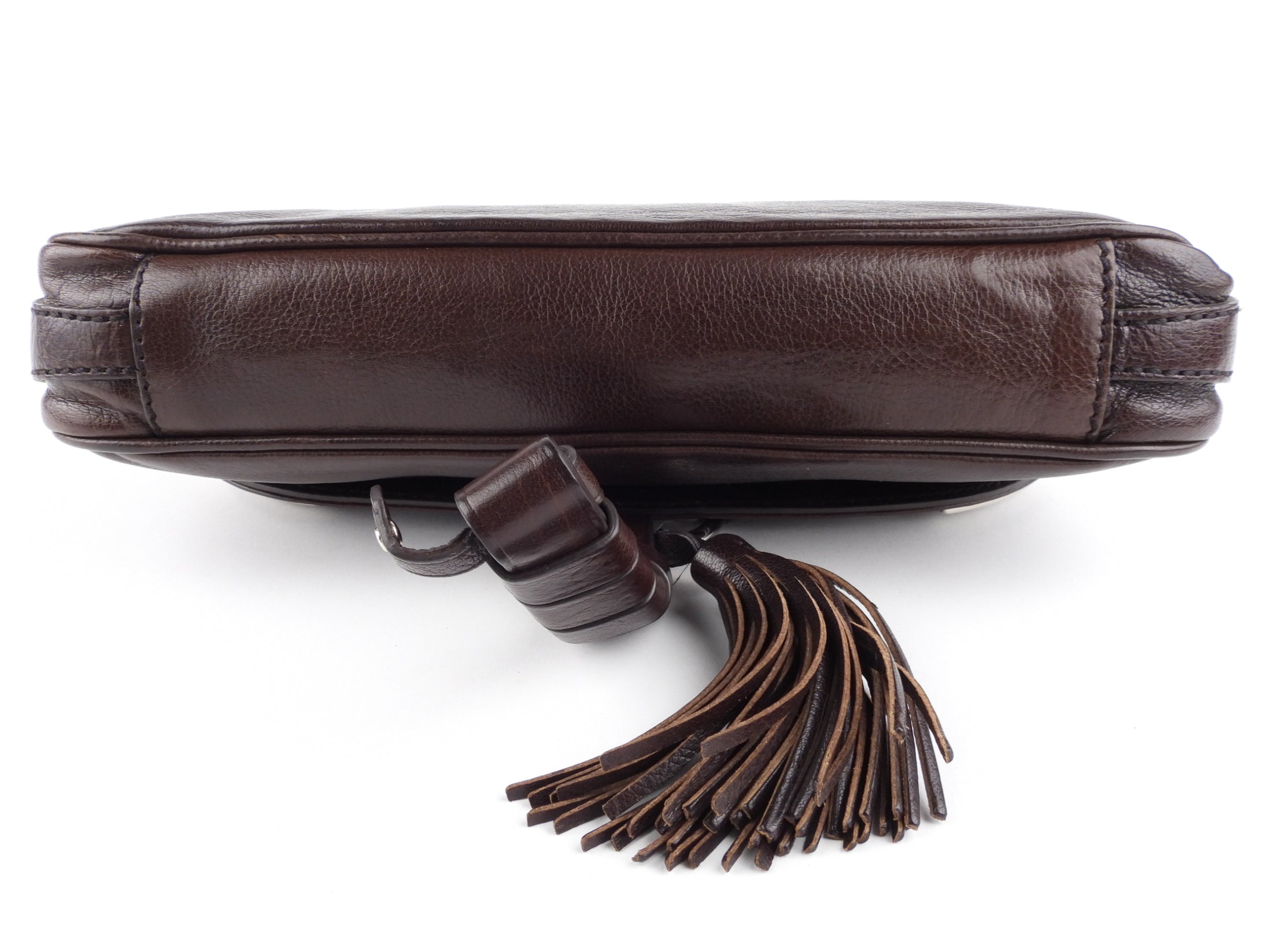 Vintage Celine Brown Leather Daydream Chain Bag - Stylish Crossbody Purse for Women, Perfect for Casual Outings & Evening Events