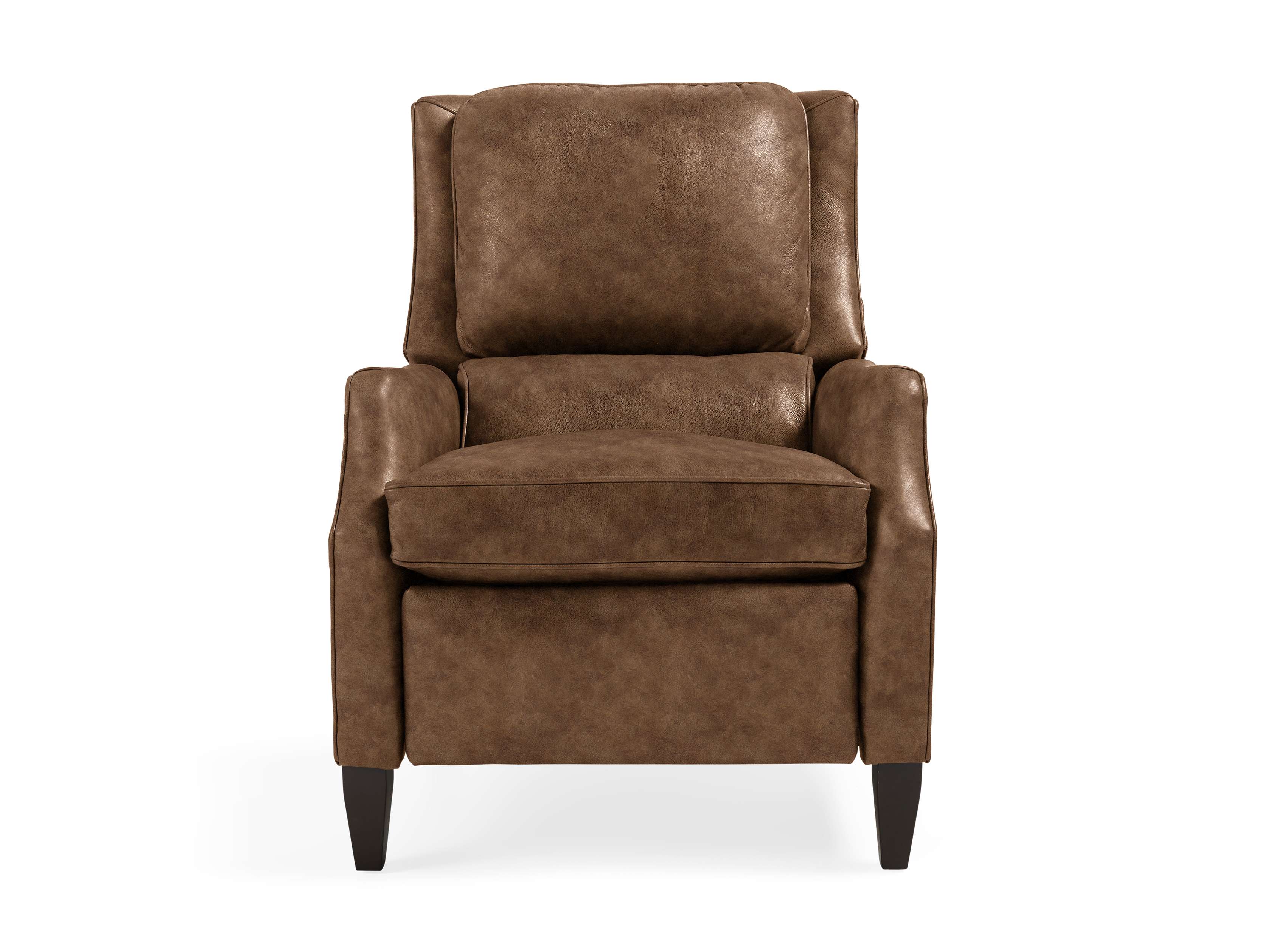 Premium Alex Leather Recliner Chair - Soft Genuine Leather, Ergonomic Design with Adjustable Backrest & Footrest - Perfect for Living Room, Home Theater & Office Relaxation