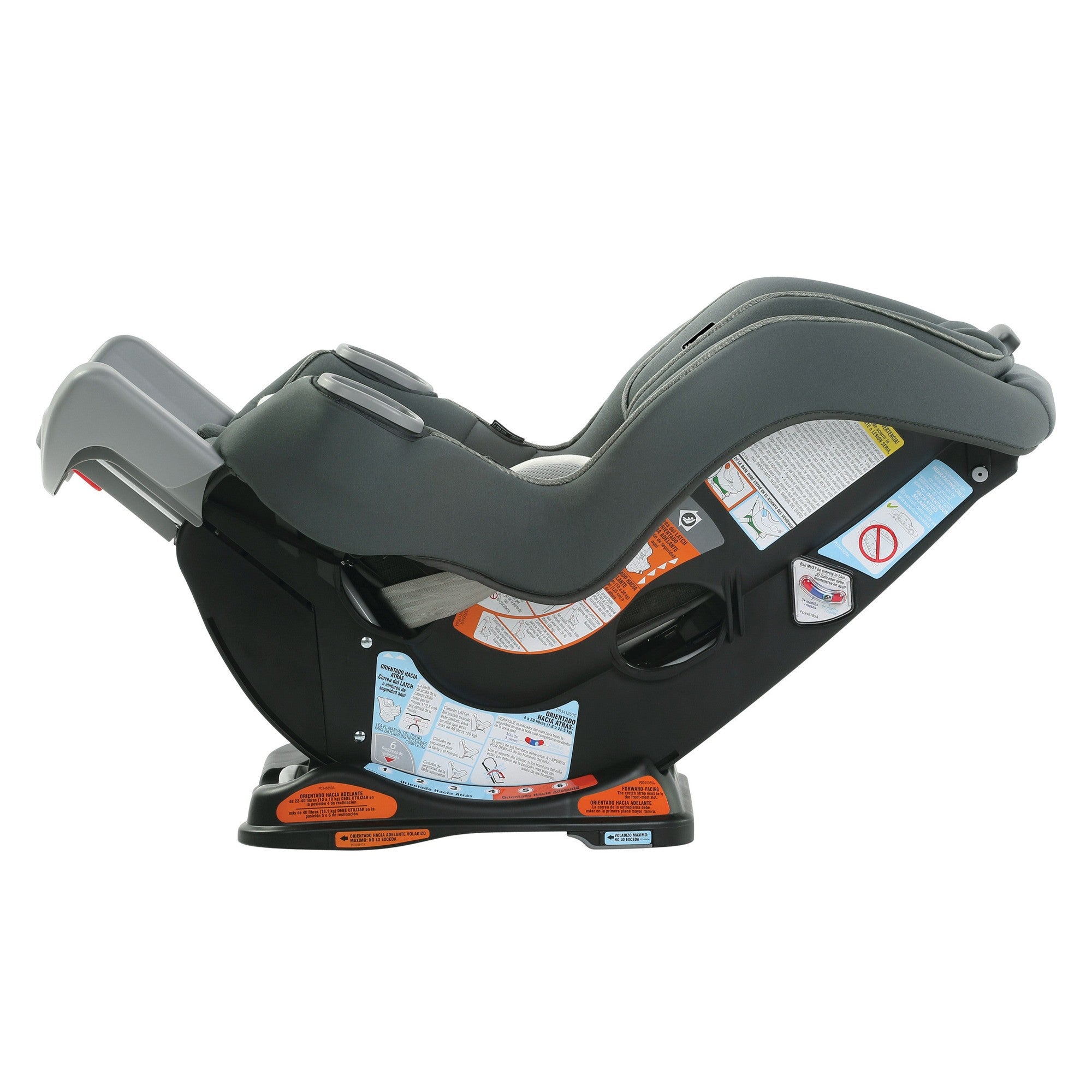 Graco Extend2Fit Convertible Car Seat - 3-in-1 Rear Facing, Forward Facing & Booster Seat for Toddlers & Kids | Safe & Comfortable for Long Rides | Perfect for Family Travel & Daily Commute