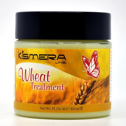 Kismera Wheat Treatment 500ml - Natural Hair Care for Dry & Damaged Hair - Perfect for Daily Hydration & Repair at Home or Salon